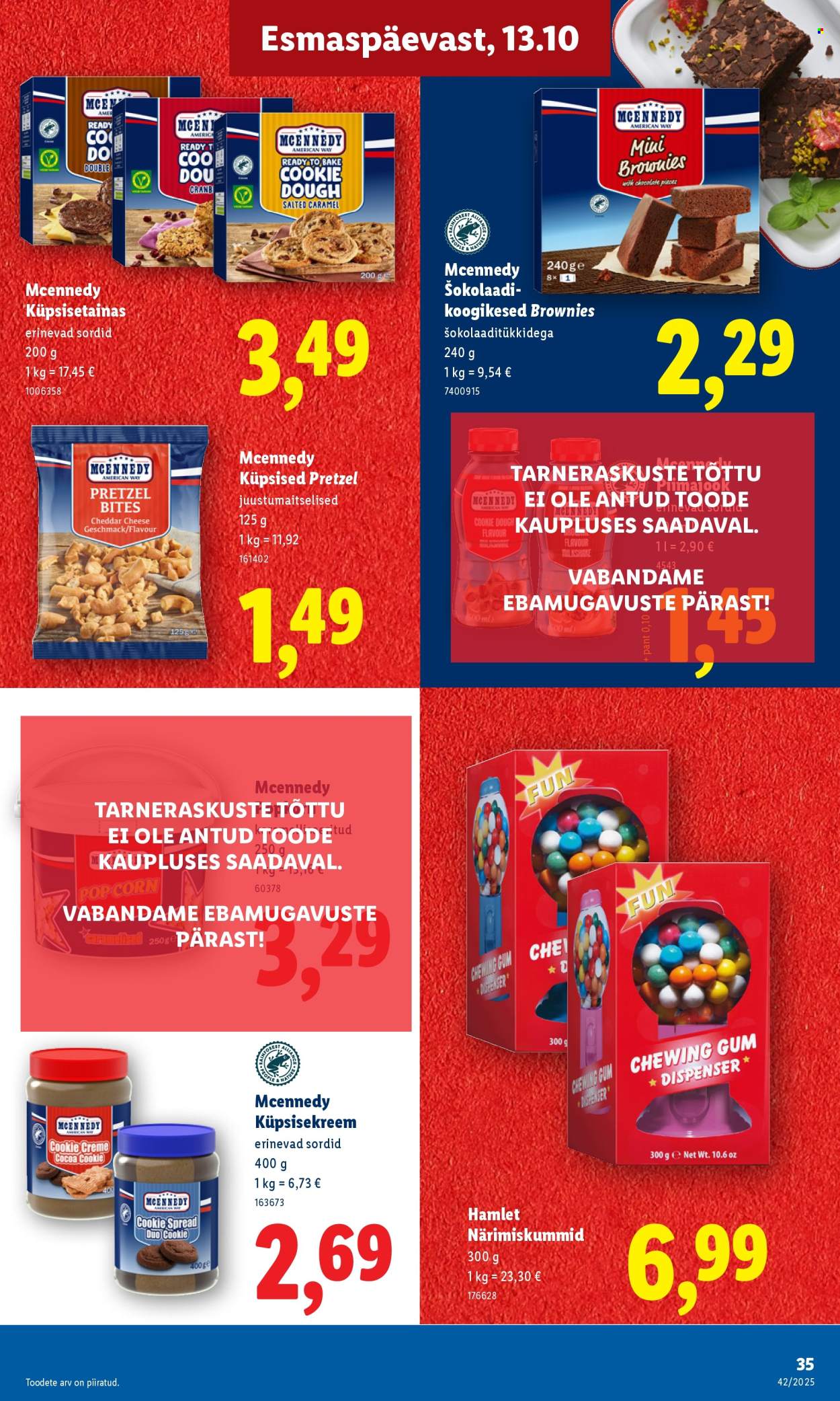 lidl - Lidl kliendileht - Nädalalõpu pakkumised (16.10 - 19.10.2025) - page: 35 lidl - Lidl kliendileht - Nädalalõpu pakkumised (16.10 - 19.10.2025) - page: 35