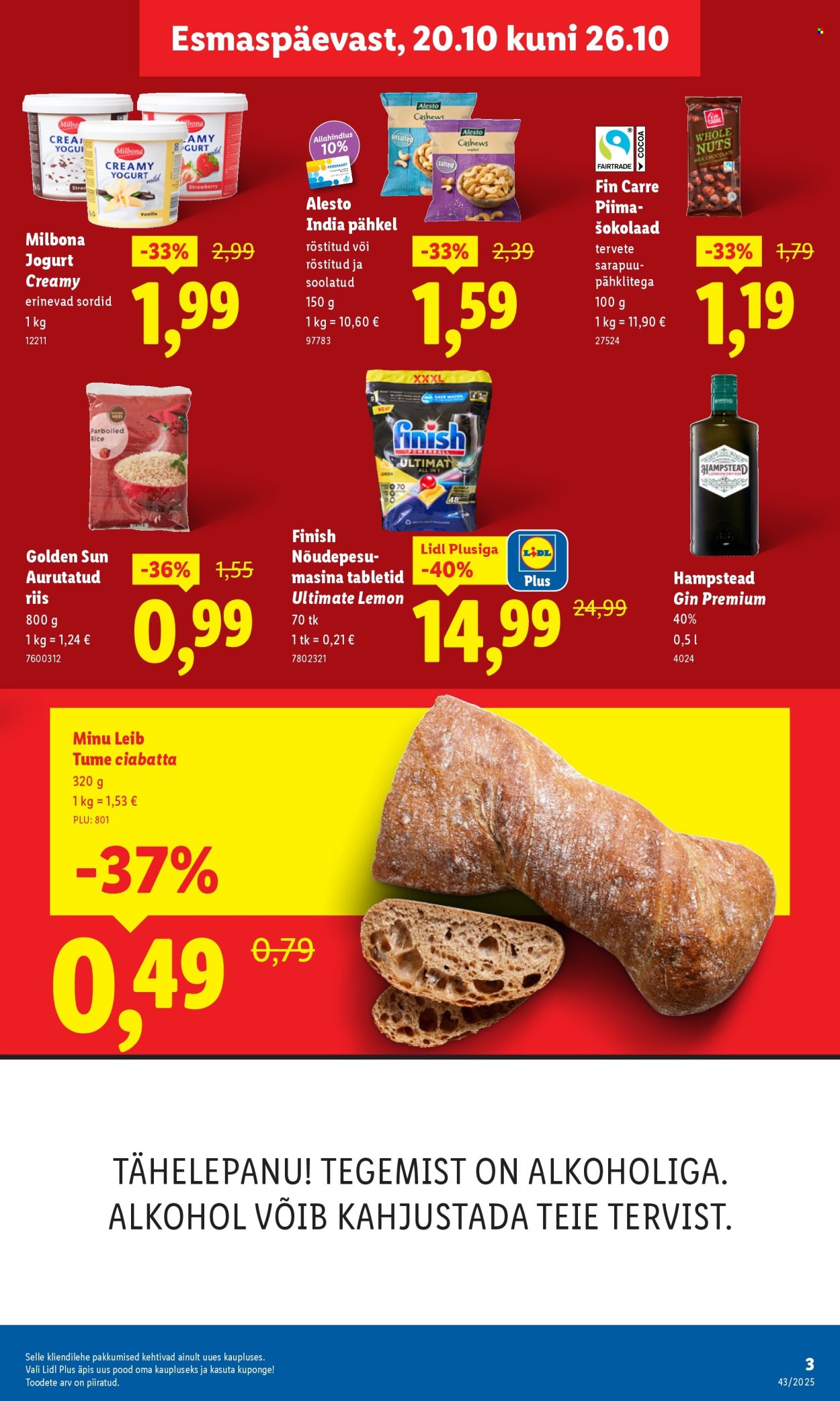 lidl - Lidl kliendileht - Keila, Põhjakaare tee 6 (20.10 - 26.10.2025) - page: 3