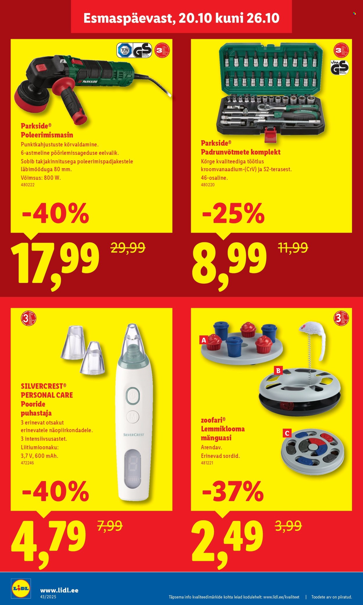 lidl - Lidl kliendileht - Keila, Põhjakaare tee 6 (20.10 - 26.10.2025) - page: 6