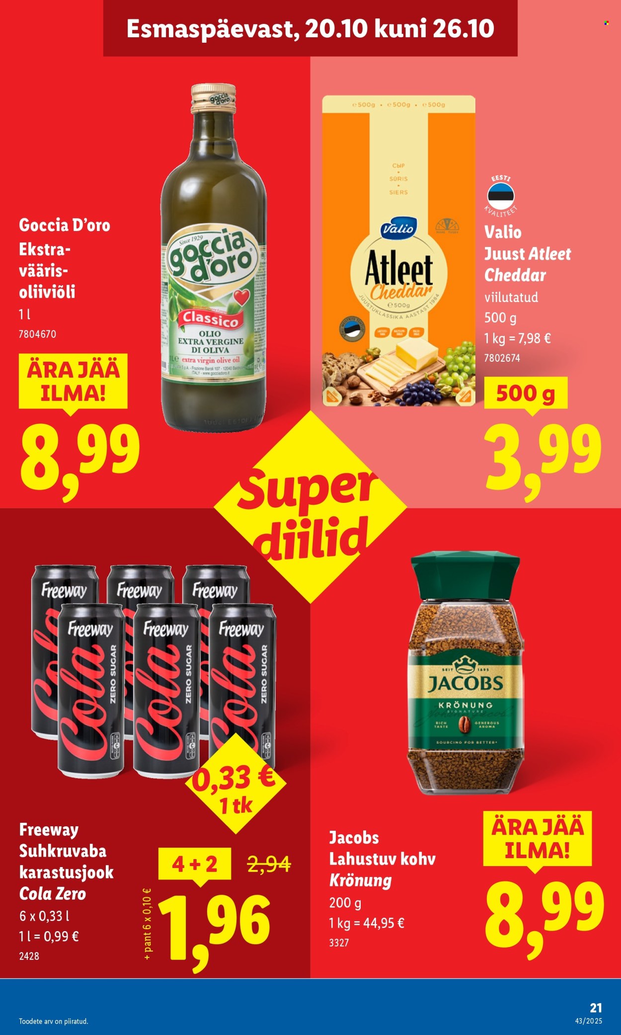 lidl - Lidl kliendileht - Kliendileht (20.10 - 26.10.2025) - page: 21 lidl - Lidl kliendileht - Kliendileht (20.10 - 26.10.2025) - page: 21