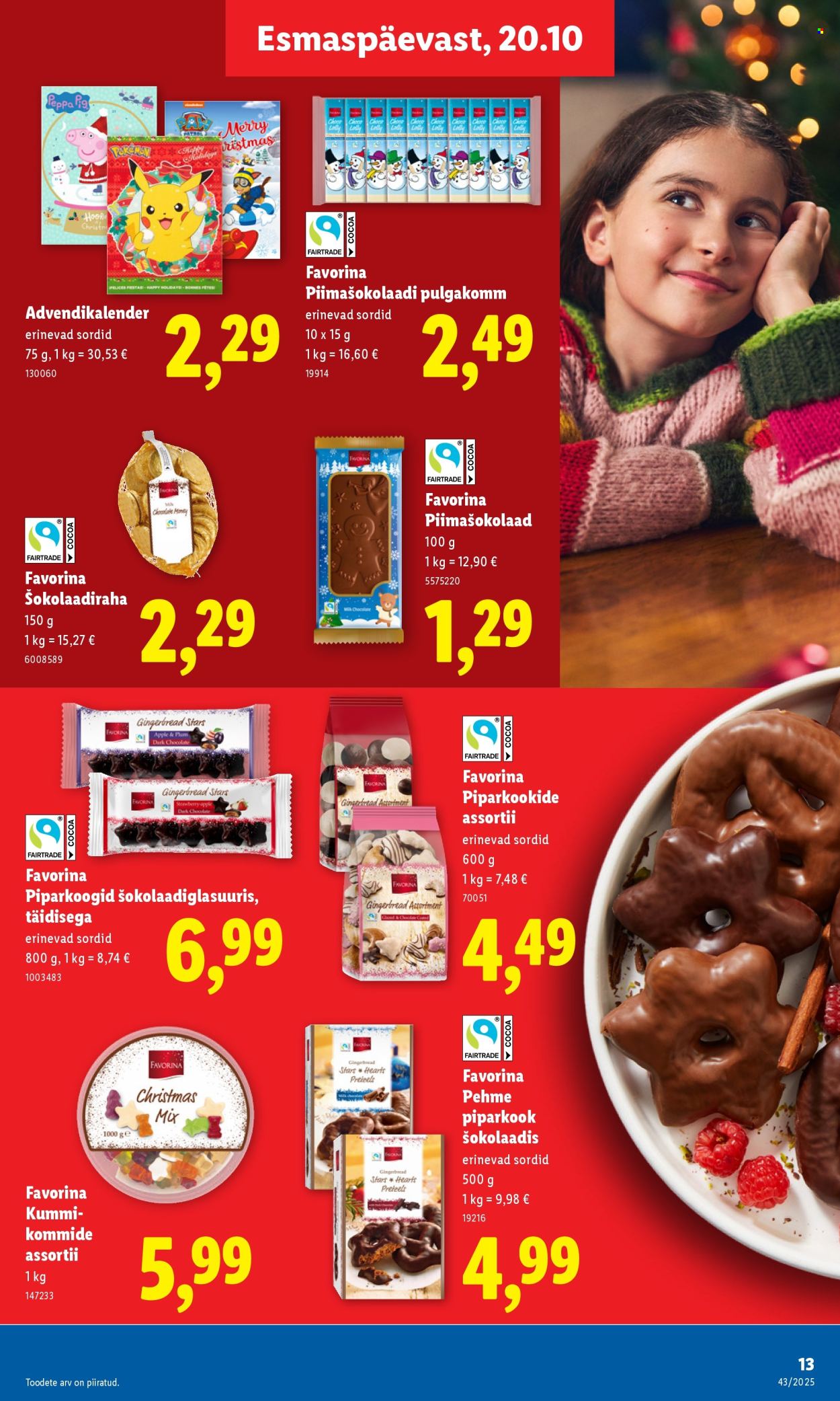 lidl - Lidl kliendileht - Kliendileht (20.10 - 26.10.2025) - page: 13 lidl - Lidl kliendileht - Kliendileht (20.10 - 26.10.2025) - page: 13