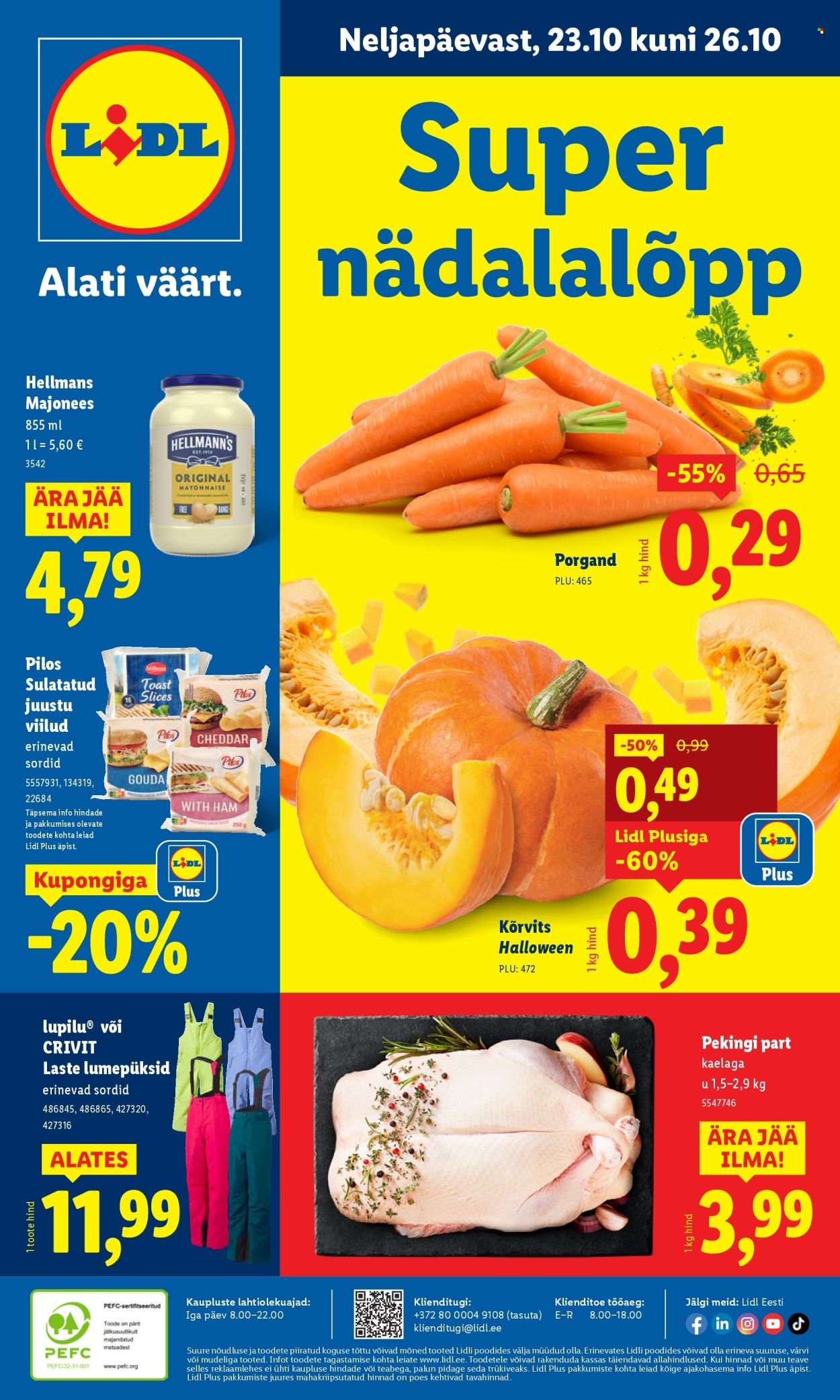 lidl - Lidl kliendileht - Kliendileht (20.10 - 26.10.2025) - page: 62 lidl - Lidl kliendileht - Kliendileht (20.10 - 26.10.2025) - page: 62