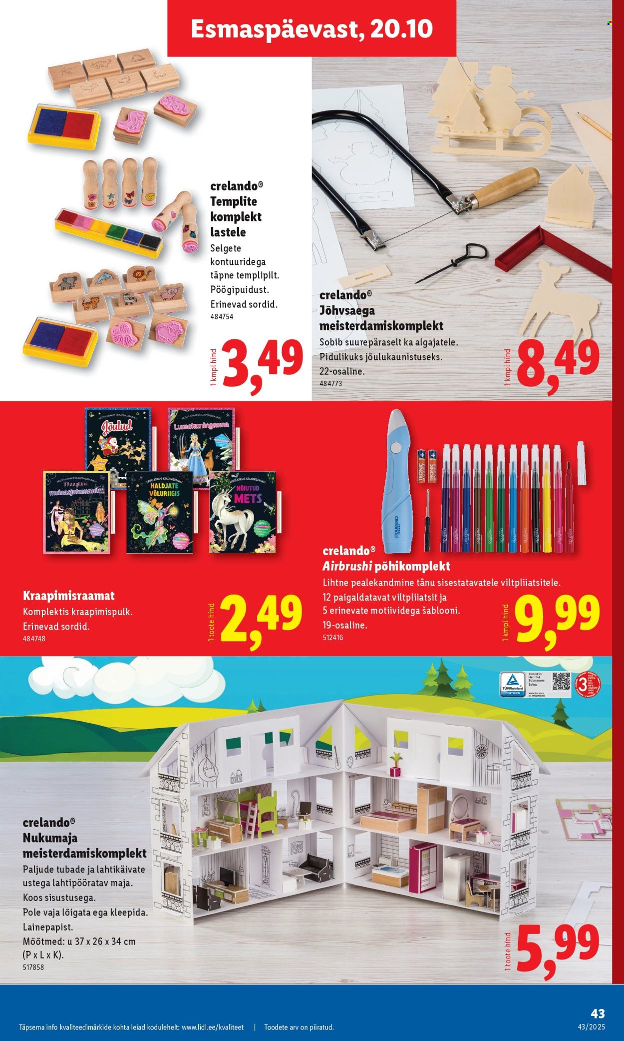 lidl - Lidl kliendileht - Kliendileht (20.10 - 26.10.2025) - page: 43 lidl - Lidl kliendileht - Kliendileht (20.10 - 26.10.2025) - page: 43