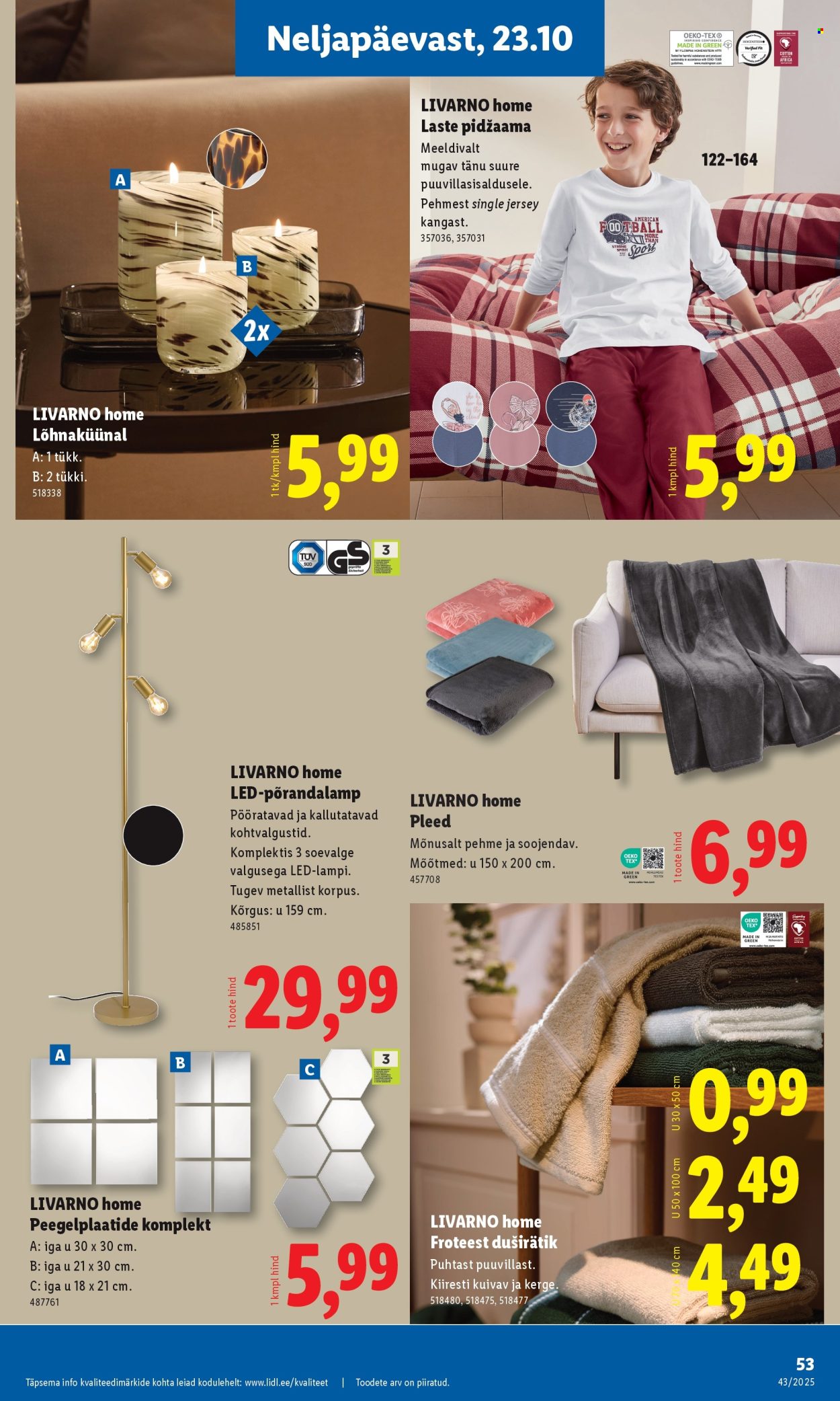 lidl - Lidl kliendileht - Kliendileht (20.10 - 26.10.2025) - page: 53 lidl - Lidl kliendileht - Kliendileht (20.10 - 26.10.2025) - page: 53