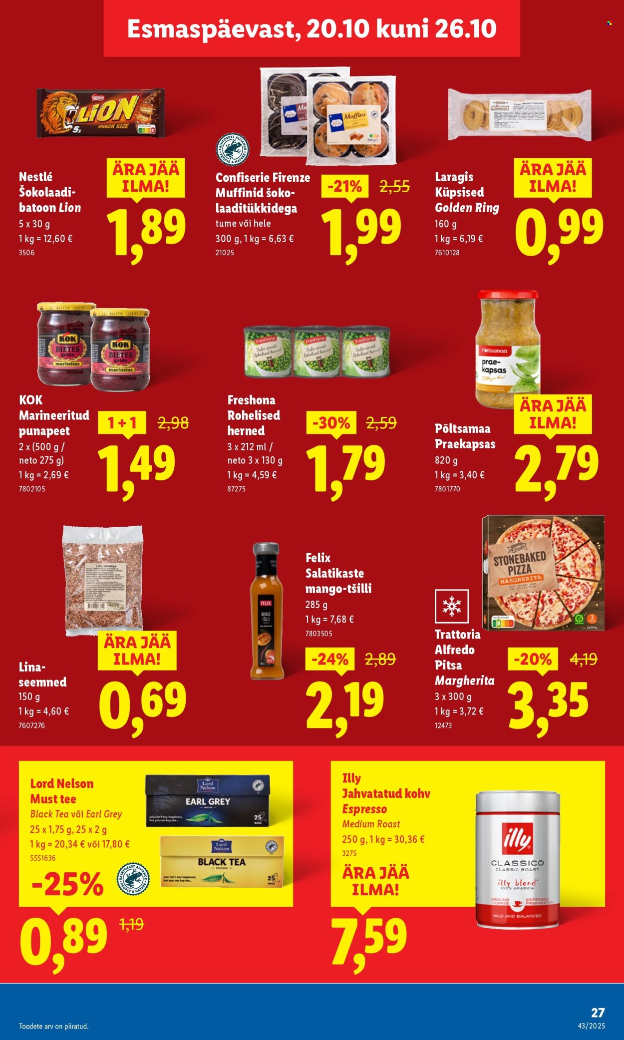 lidl - Lidl kliendileht - Kliendileht (20.10 - 26.10.2025) - page: 27 lidl - Lidl kliendileht - Kliendileht (20.10 - 26.10.2025) - page: 27