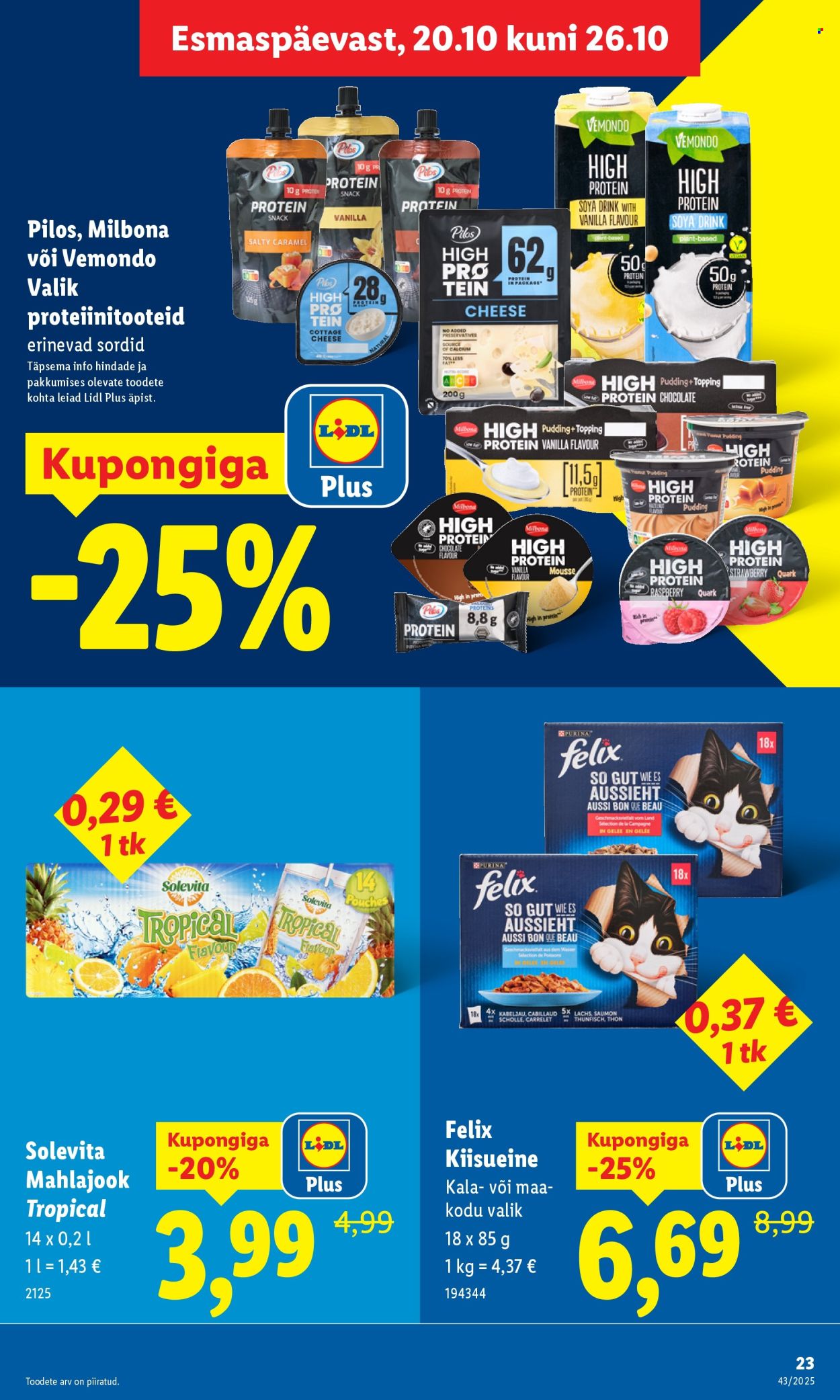lidl - Lidl kliendileht - Kliendileht (20.10 - 26.10.2025) - page: 23 lidl - Lidl kliendileht - Kliendileht (20.10 - 26.10.2025) - page: 23