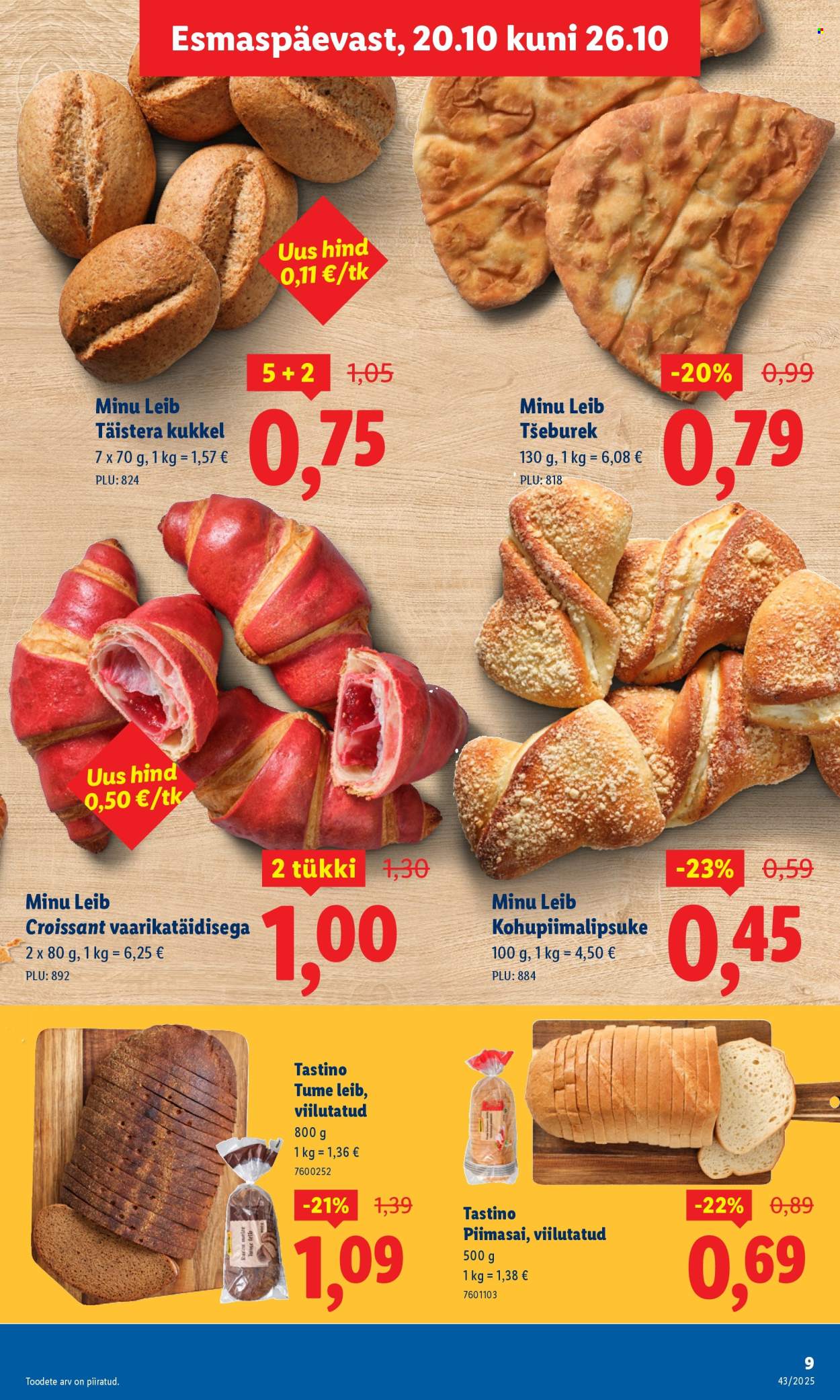lidl - Lidl kliendileht - Kliendileht (20.10 - 26.10.2025) - page: 9 lidl - Lidl kliendileht - Kliendileht (20.10 - 26.10.2025) - page: 9