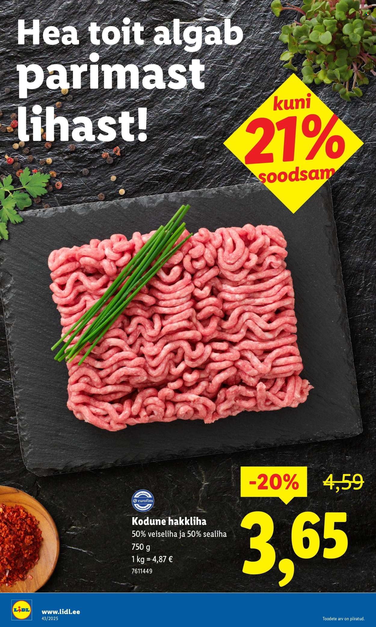 lidl - Lidl kliendileht - Kliendileht (20.10 - 26.10.2025) - page: 10 lidl - Lidl kliendileht - Kliendileht (20.10 - 26.10.2025) - page: 10