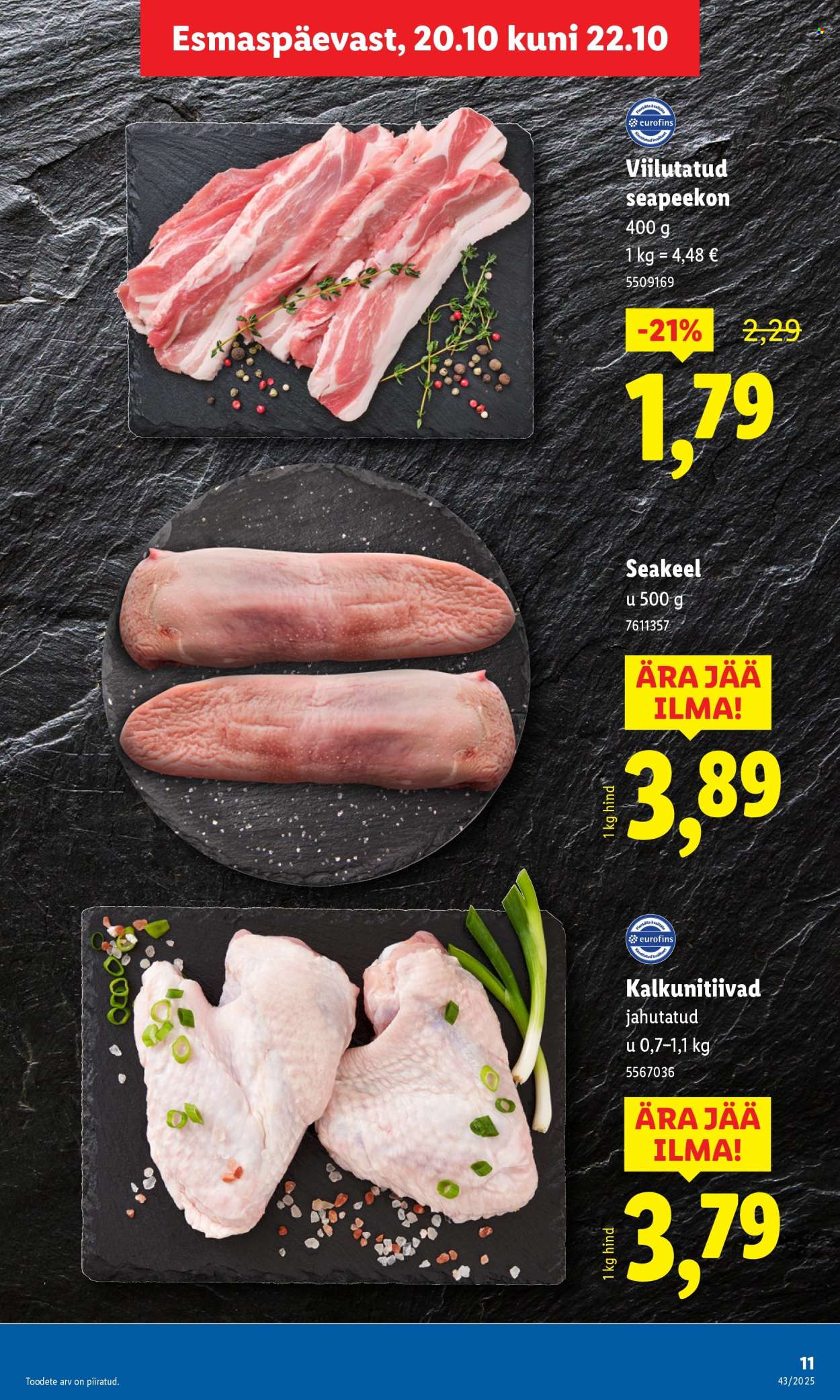 lidl - Lidl kliendileht - Kliendileht (20.10 - 26.10.2025) - page: 11 lidl - Lidl kliendileht - Kliendileht (20.10 - 26.10.2025) - page: 11
