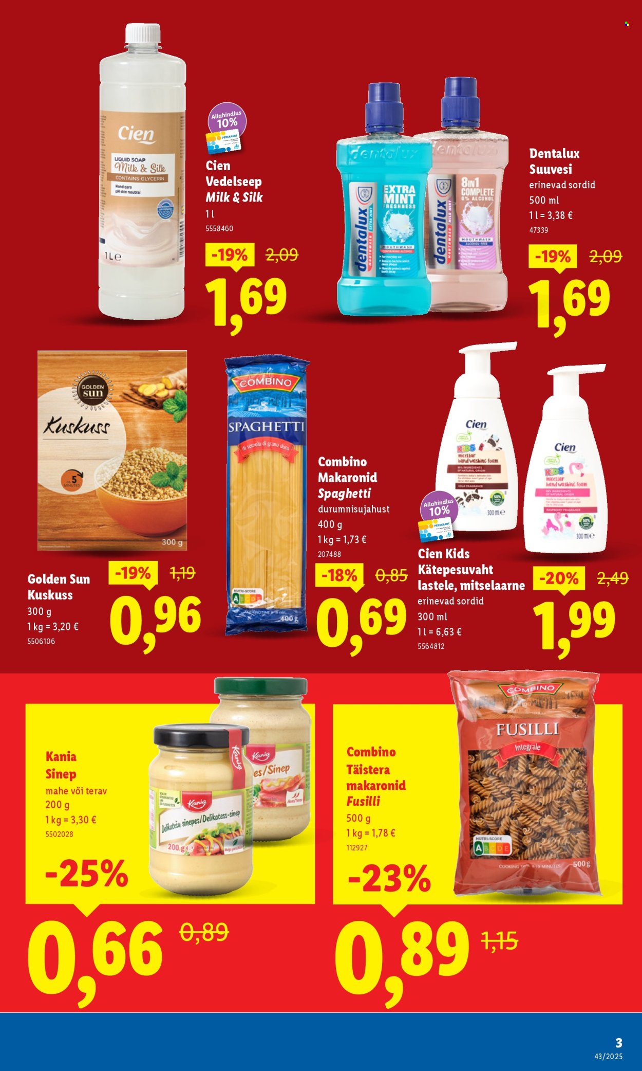 lidl - Lidl kliendileht - Kliendileht (20.10 - 26.10.2025) - page: 3 lidl - Lidl kliendileht - Kliendileht (20.10 - 26.10.2025) - page: 3