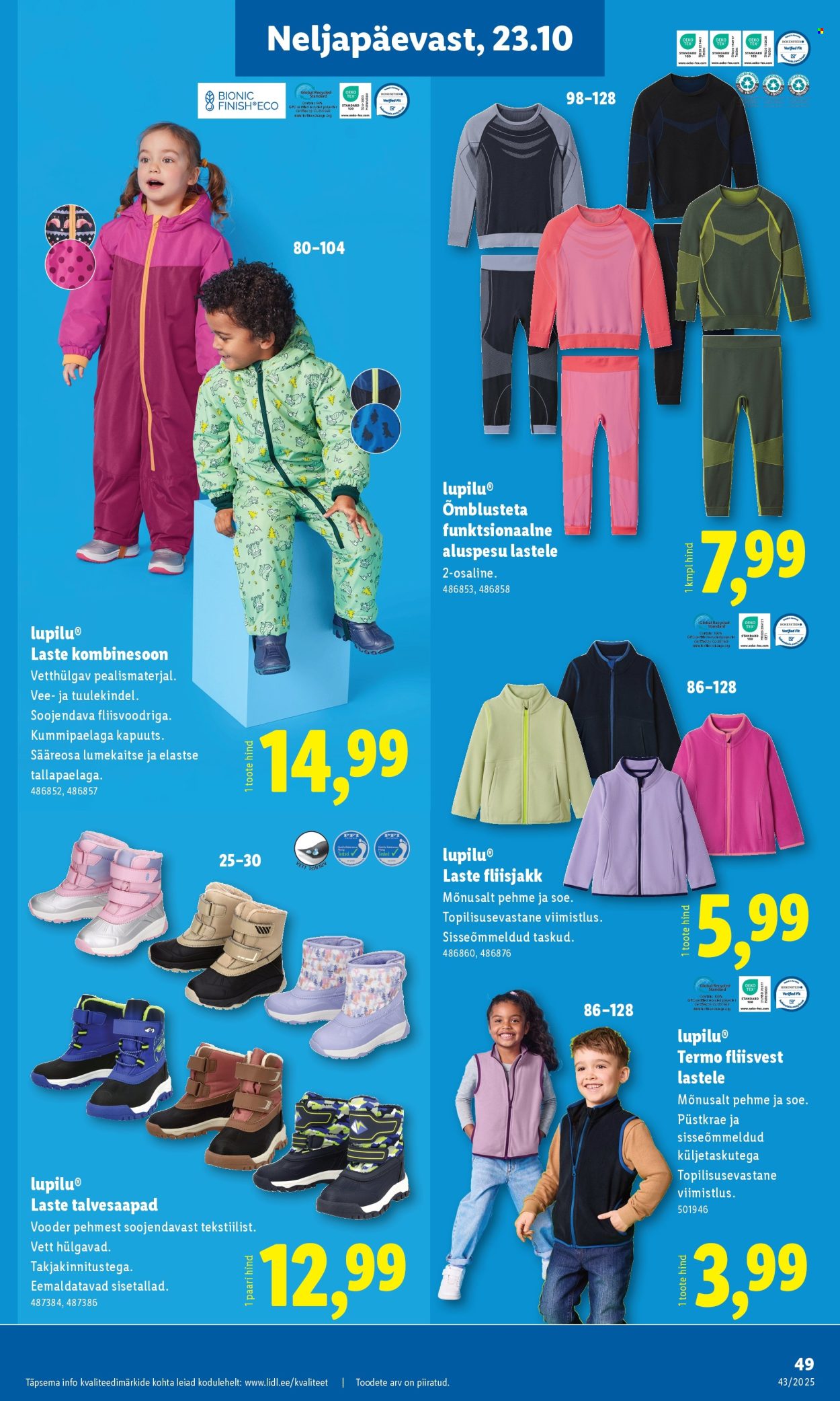 lidl - Lidl kliendileht - Kliendileht (20.10 - 26.10.2025) - page: 49 lidl - Lidl kliendileht - Kliendileht (20.10 - 26.10.2025) - page: 49