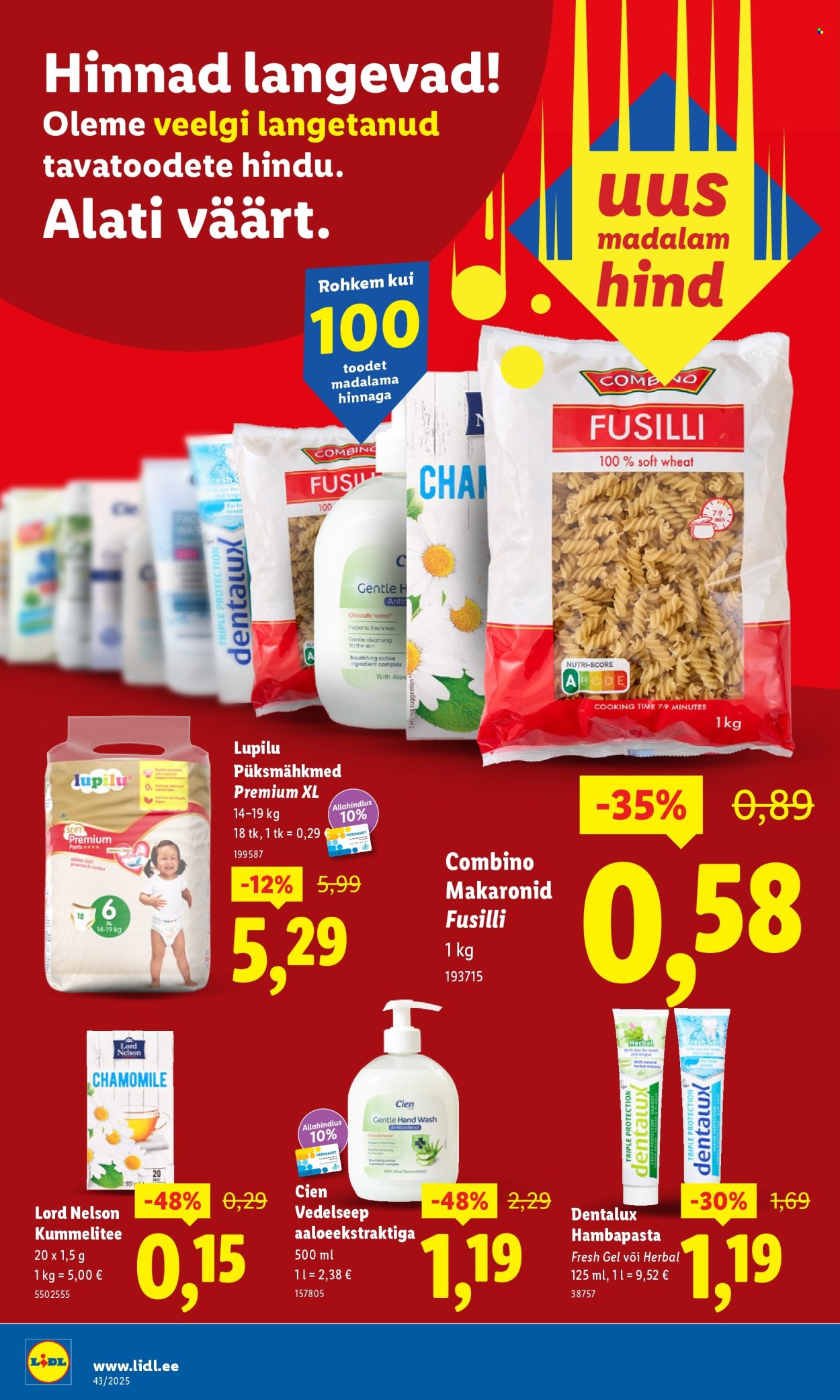 lidl - Lidl kliendileht - Kliendileht (20.10 - 26.10.2025) - page: 2 lidl - Lidl kliendileht - Kliendileht (20.10 - 26.10.2025) - page: 2