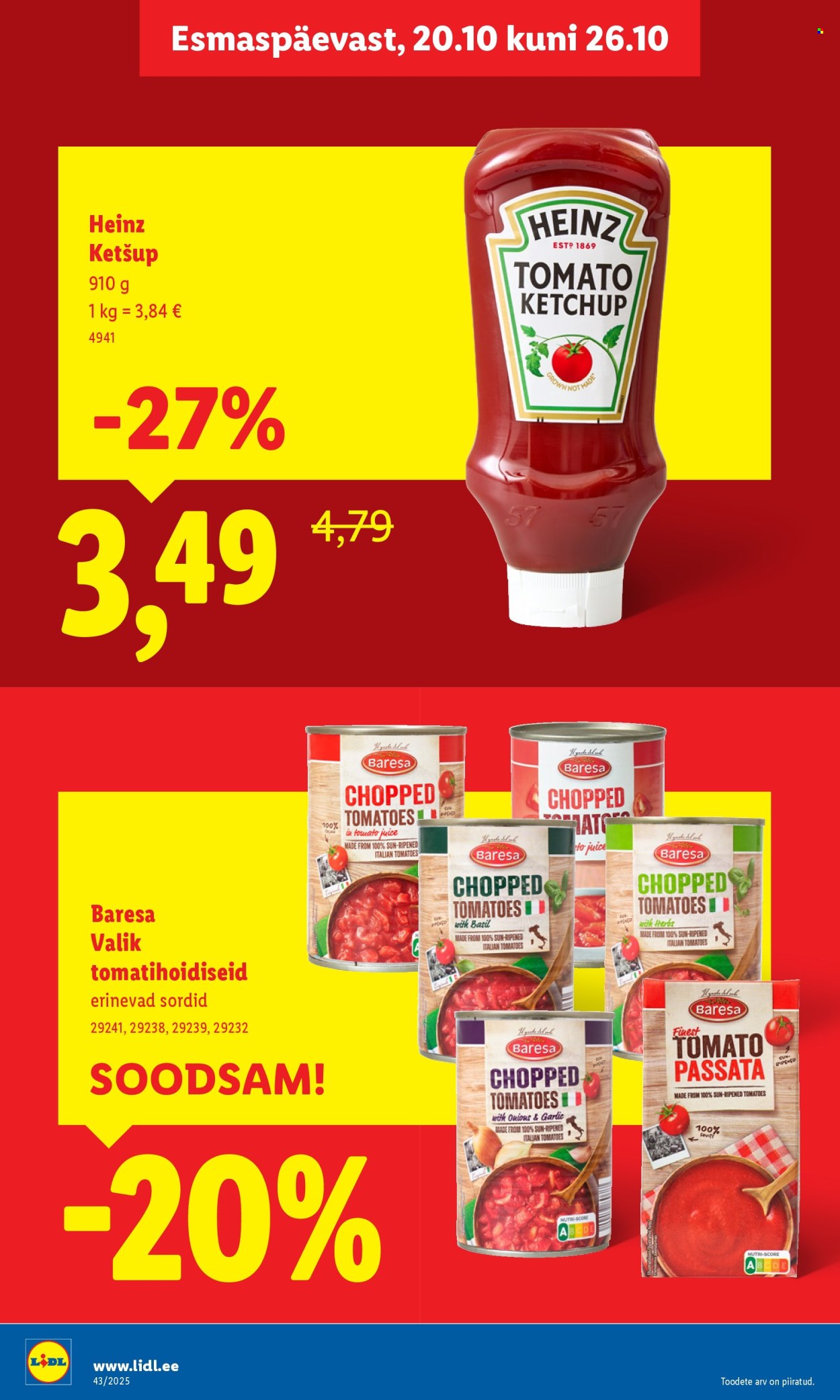 lidl - Lidl kliendileht - Kliendileht (20.10 - 26.10.2025) - page: 20 lidl - Lidl kliendileht - Kliendileht (20.10 - 26.10.2025) - page: 20