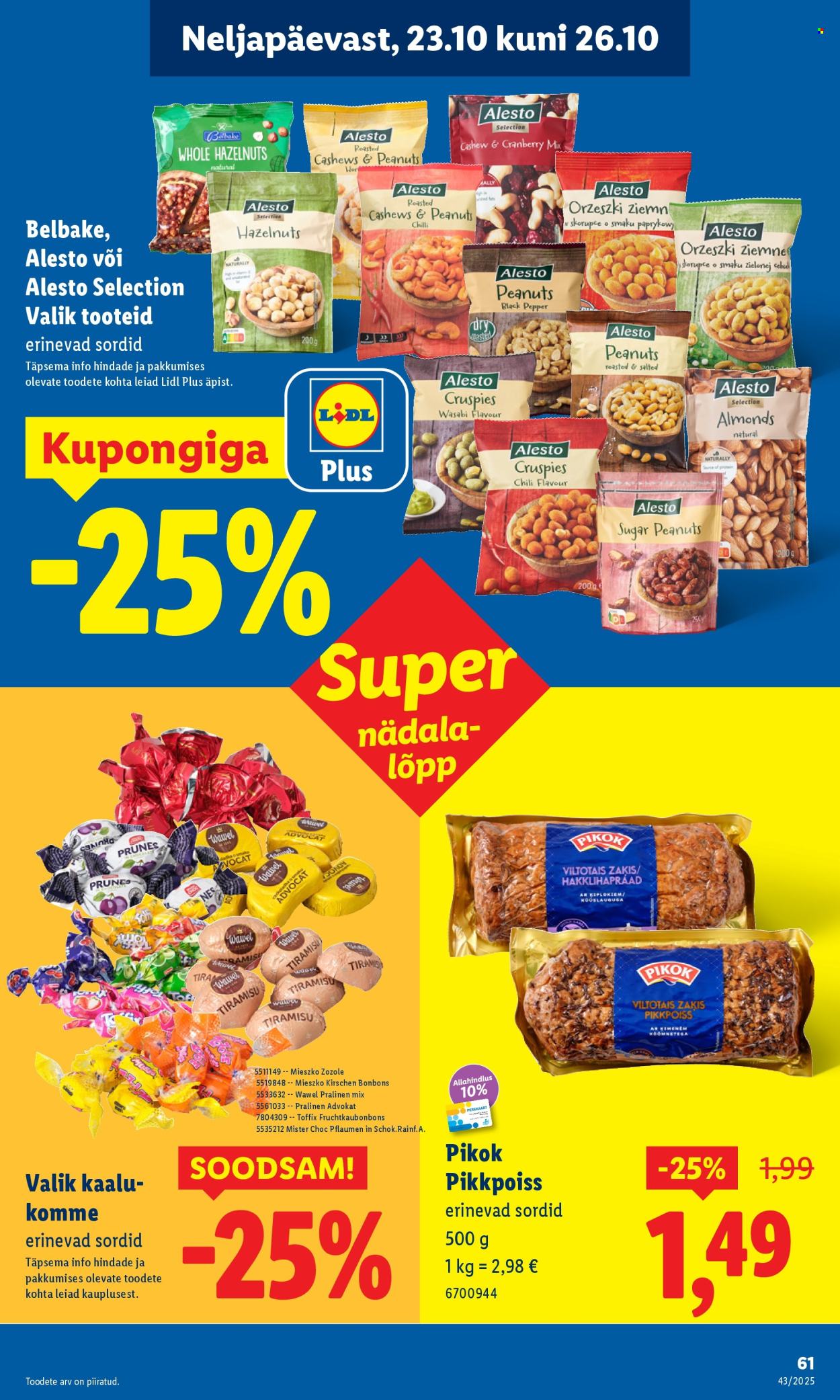 lidl - Lidl kliendileht - Kliendileht (20.10 - 26.10.2025) - page: 61 lidl - Lidl kliendileht - Kliendileht (20.10 - 26.10.2025) - page: 61