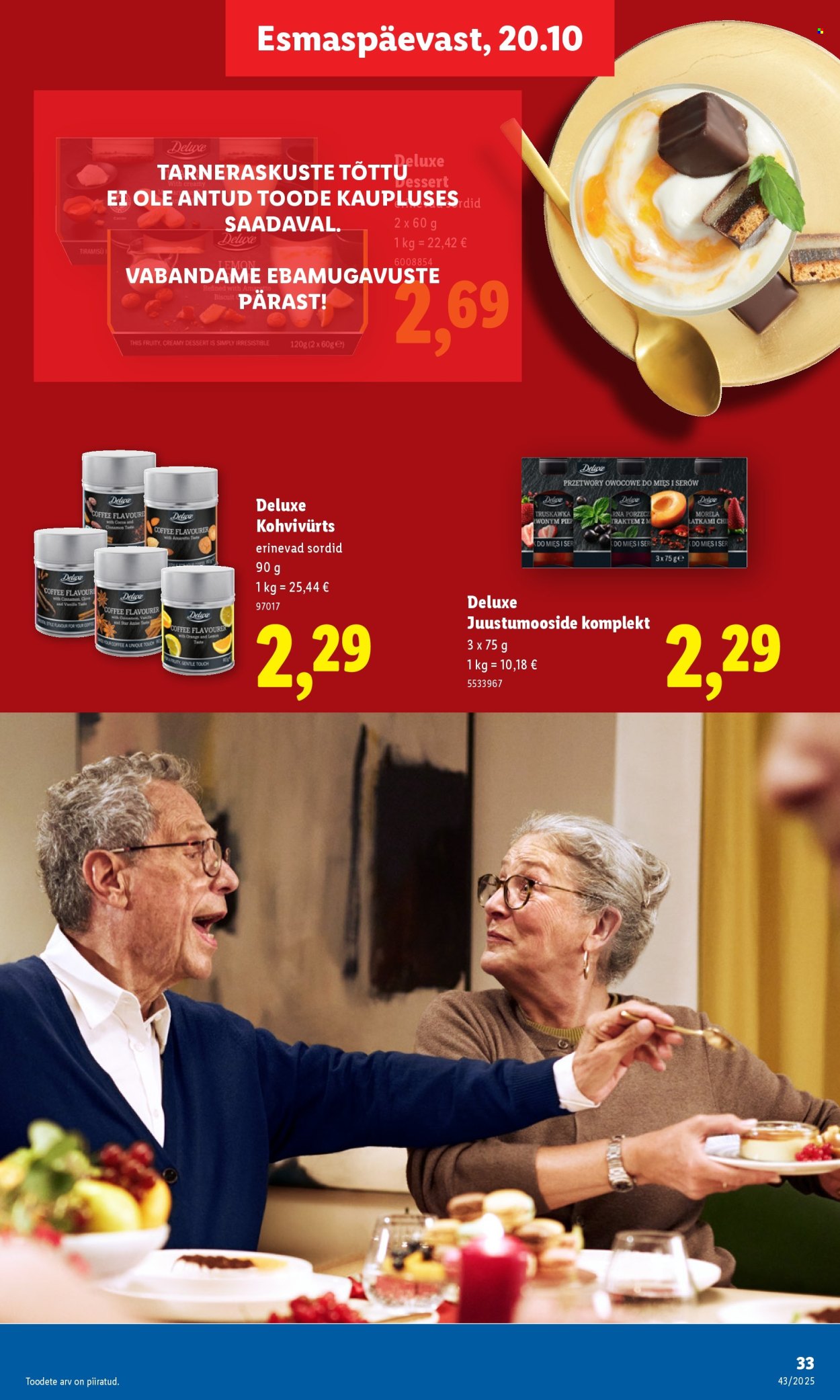 lidl - Lidl kliendileht - Nädalalõpu pakkumised (23.10 - 26.10.2025) - page: 33 lidl - Lidl kliendileht - Nädalalõpu pakkumised (23.10 - 26.10.2025) - page: 33