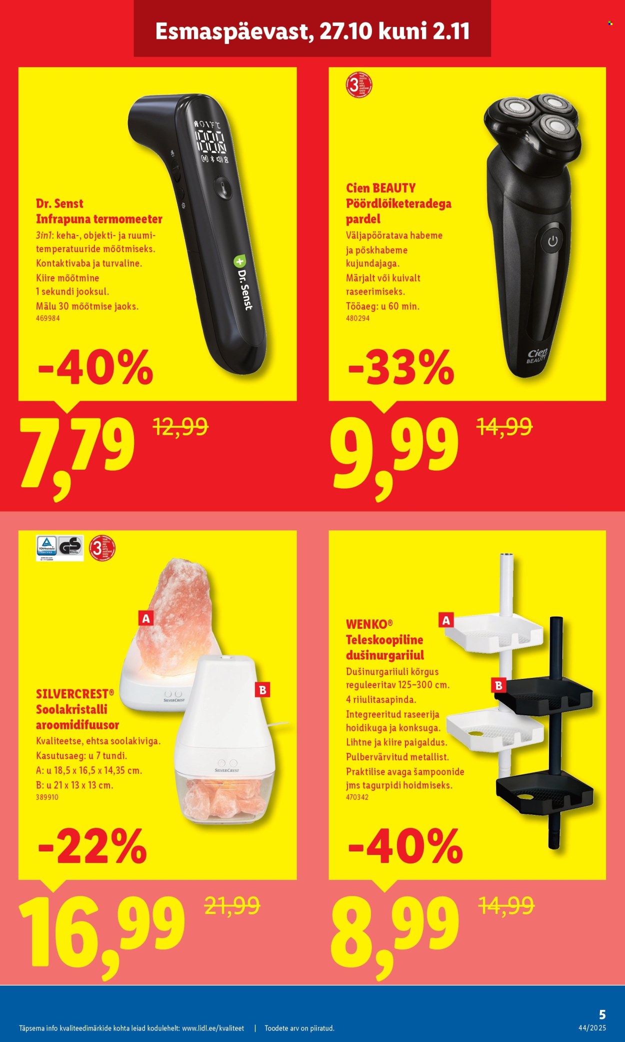 lidl - Lidl kliendileht - Keila, Põhjakaare tee 6 (27.10 - 2.11.2025) - page: 5