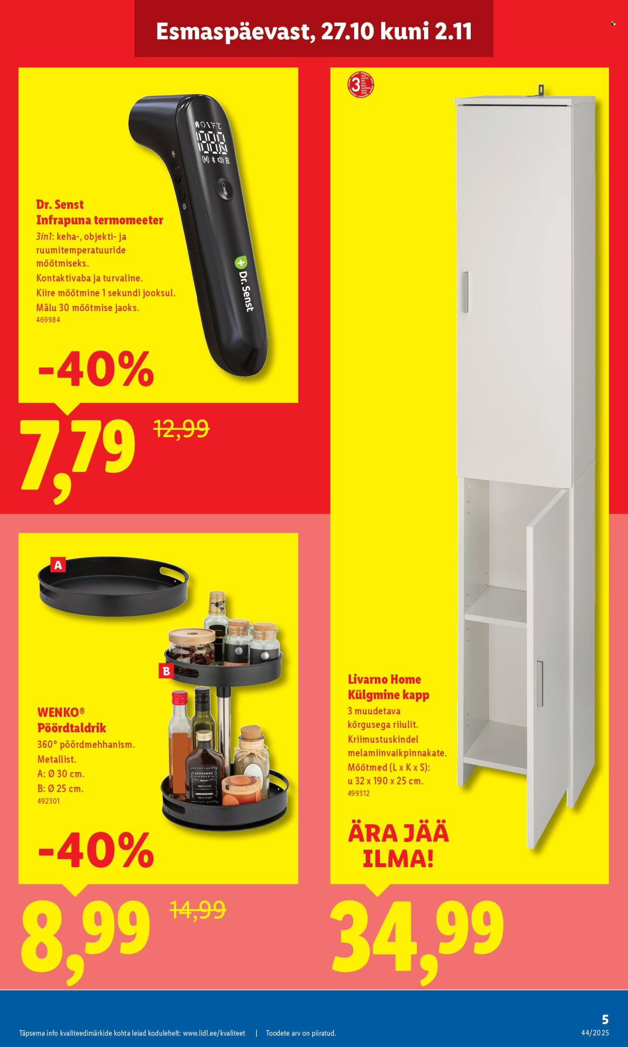lidl - Lidl kliendileht - Viljandi, Riia mnt 1 (27.10 - 2.11.2025) - page: 5