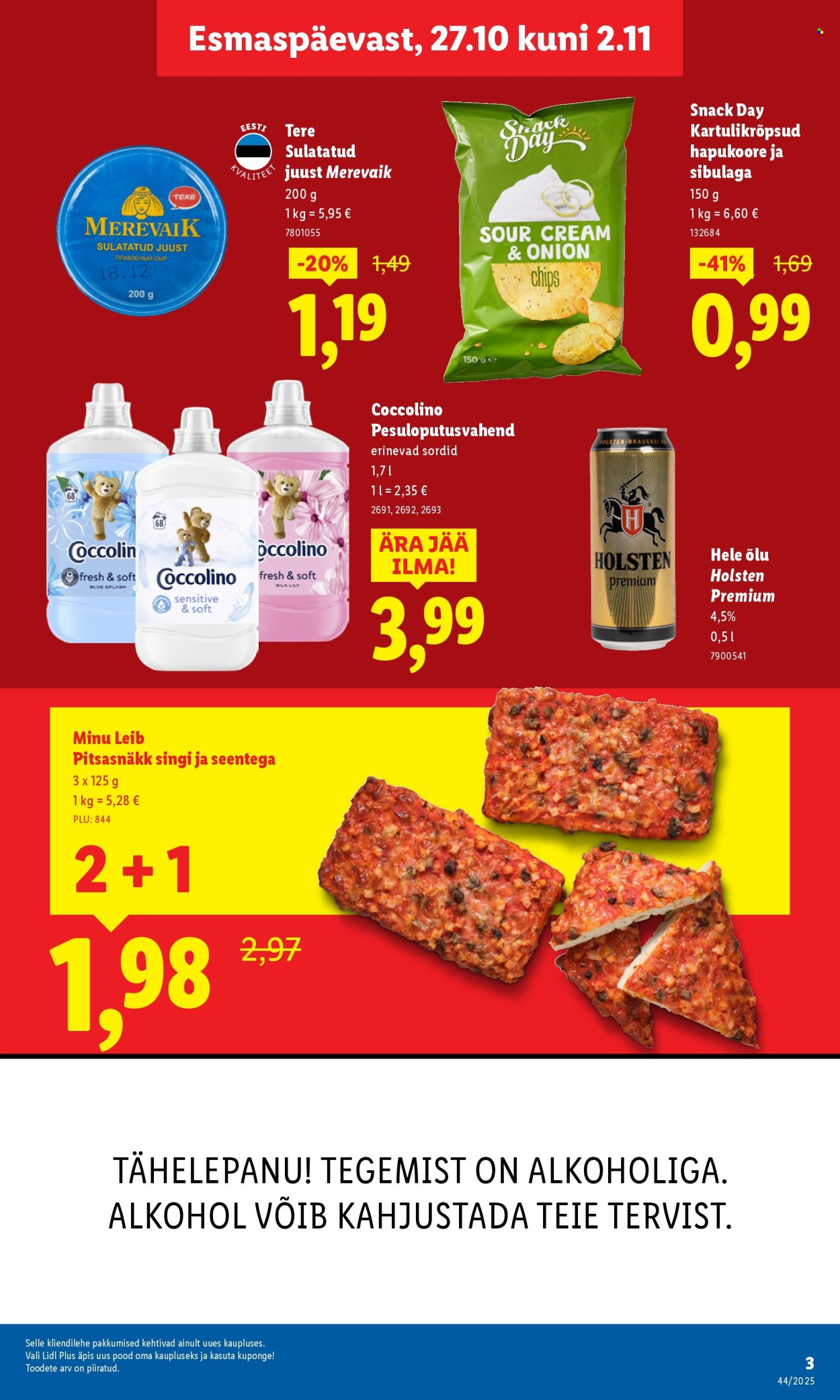 lidl - Lidl kliendileht - Viljandi, Riia mnt 1 (27.10 - 2.11.2025) - page: 3