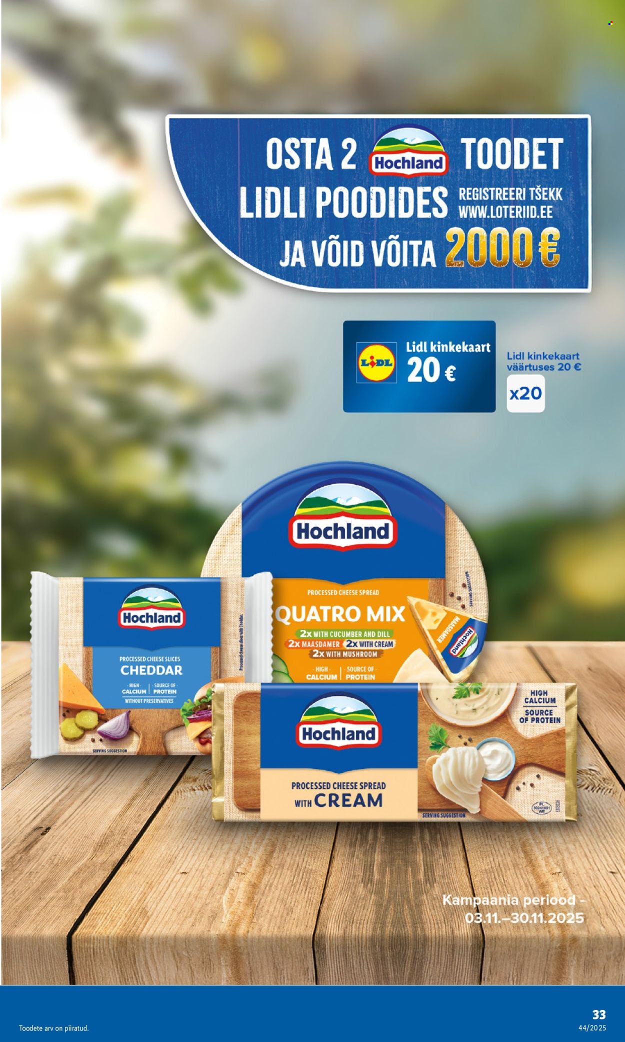 lidl - Lidl kliendileht - Kliendileht (27.10 - 2.11.2025) - page: 33 lidl - Lidl kliendileht - Kliendileht (27.10 - 2.11.2025) - page: 33