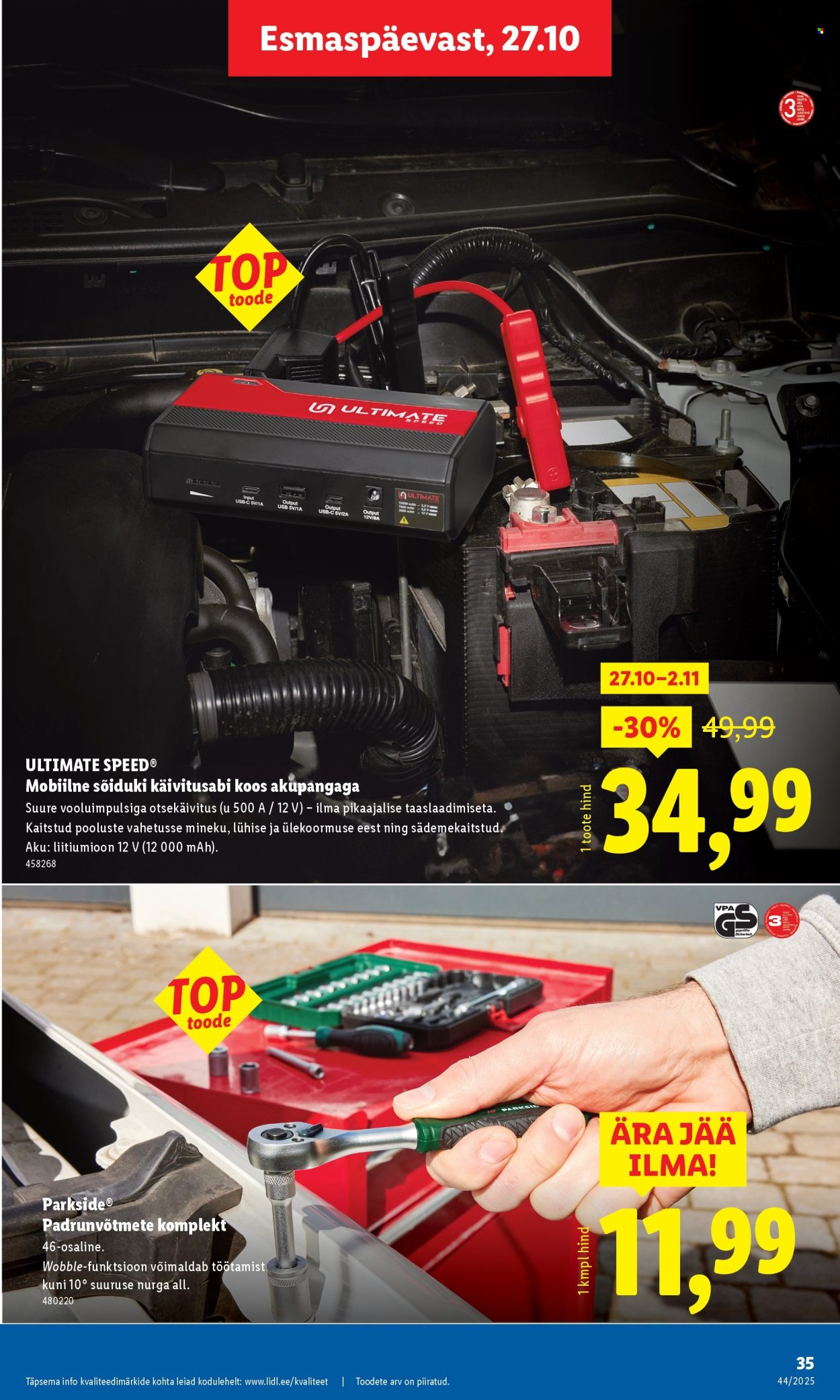 lidl - Lidl kliendileht - Kliendileht (27.10 - 2.11.2025) - page: 37 lidl - Lidl kliendileht - Kliendileht (27.10 - 2.11.2025) - page: 37