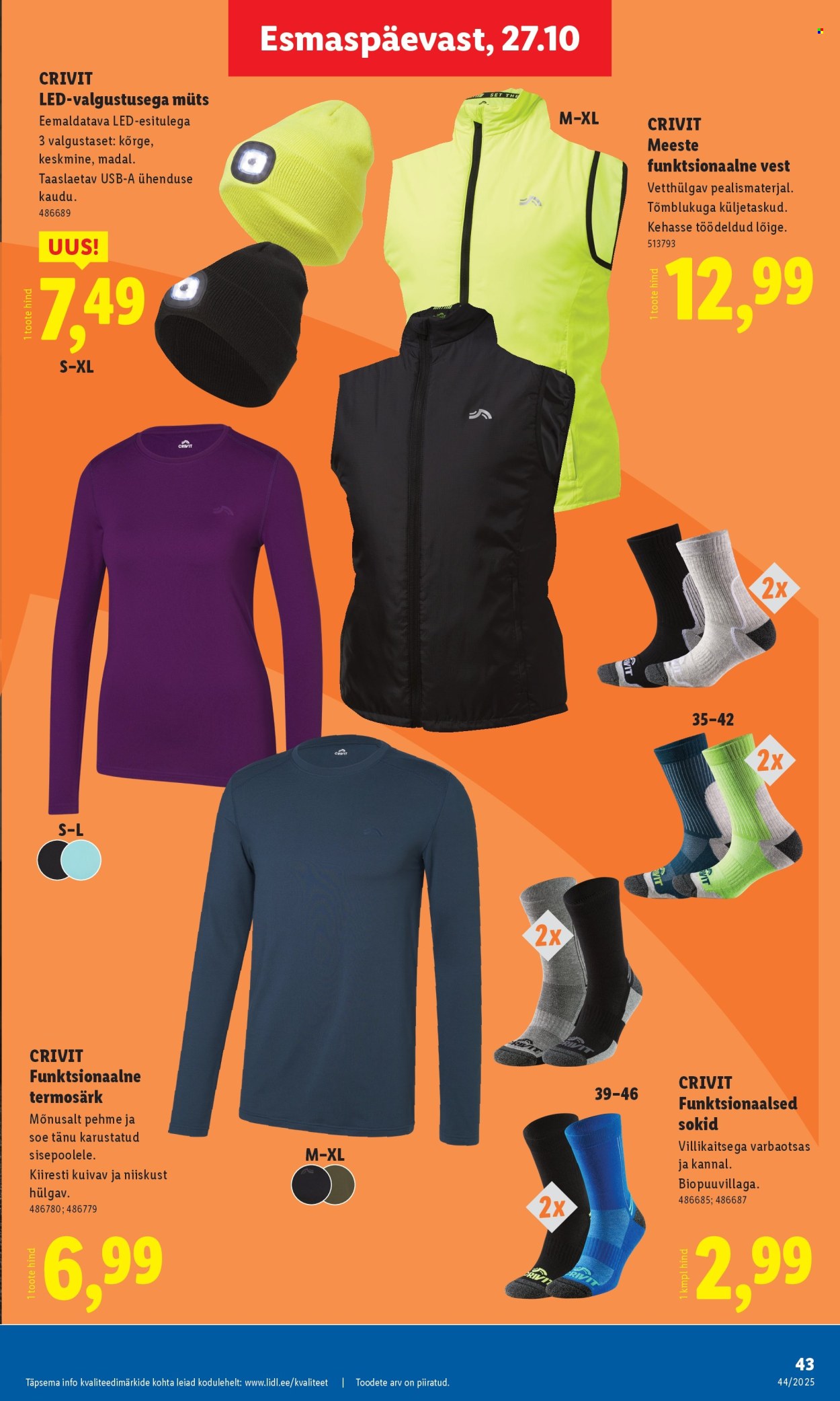 lidl - Lidl kliendileht - Kliendileht (27.10 - 2.11.2025) - page: 45 lidl - Lidl kliendileht - Kliendileht (27.10 - 2.11.2025) - page: 45
