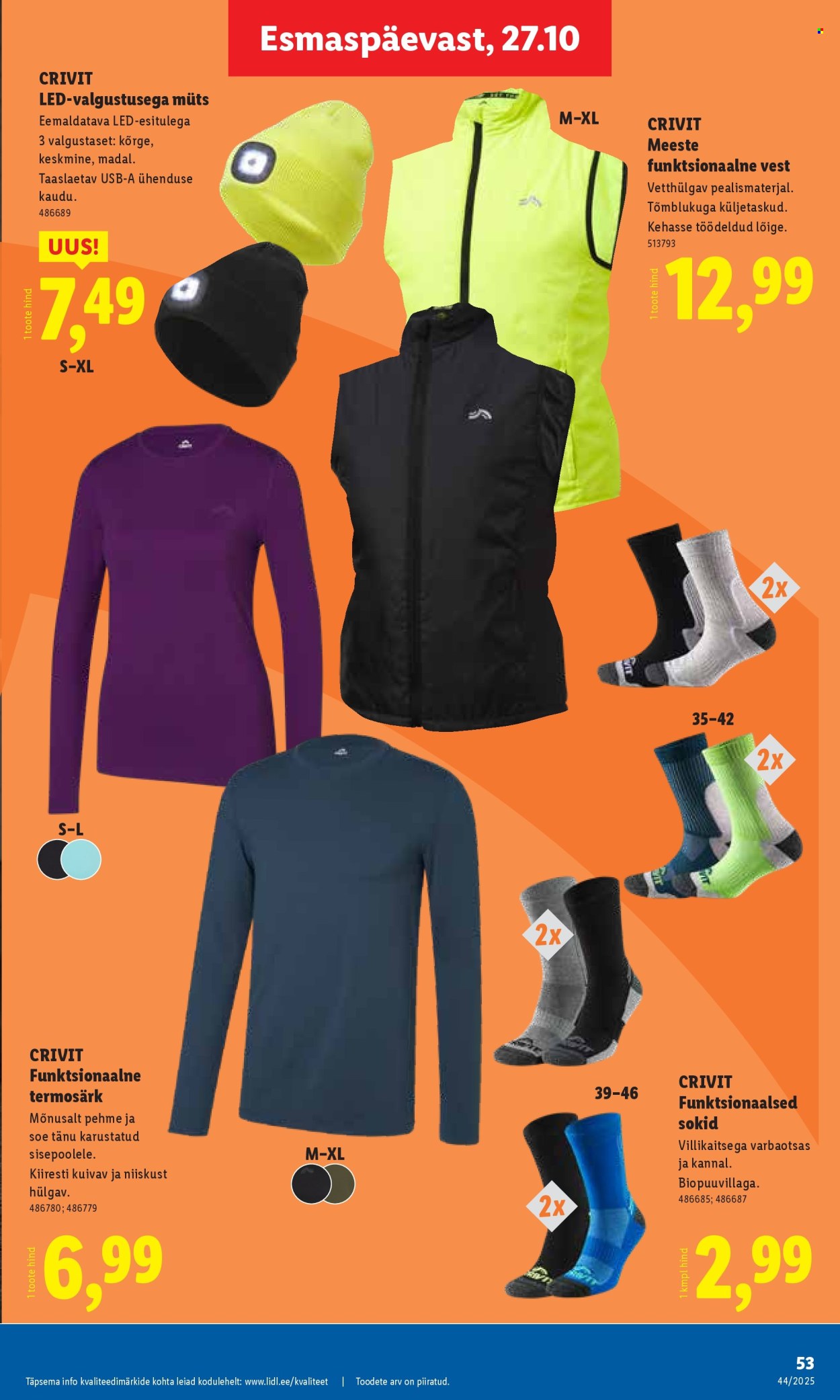 lidl - Lidl kliendileht - Nädalalõpu pakkumised (30.10 - 2.11.2025) - page: 55