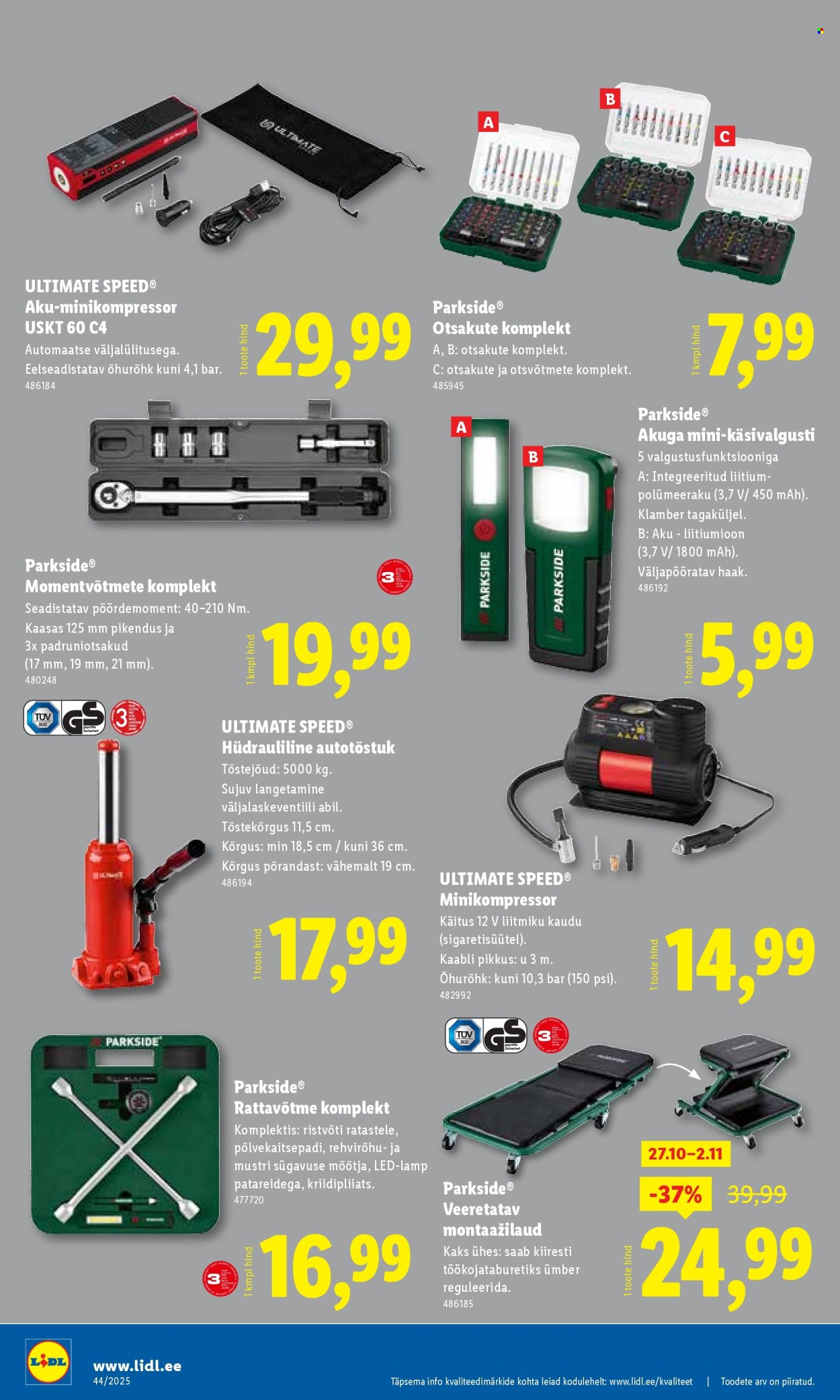 lidl - Lidl kliendileht - Nädalalõpu pakkumised (30.10 - 2.11.2025) - page: 50