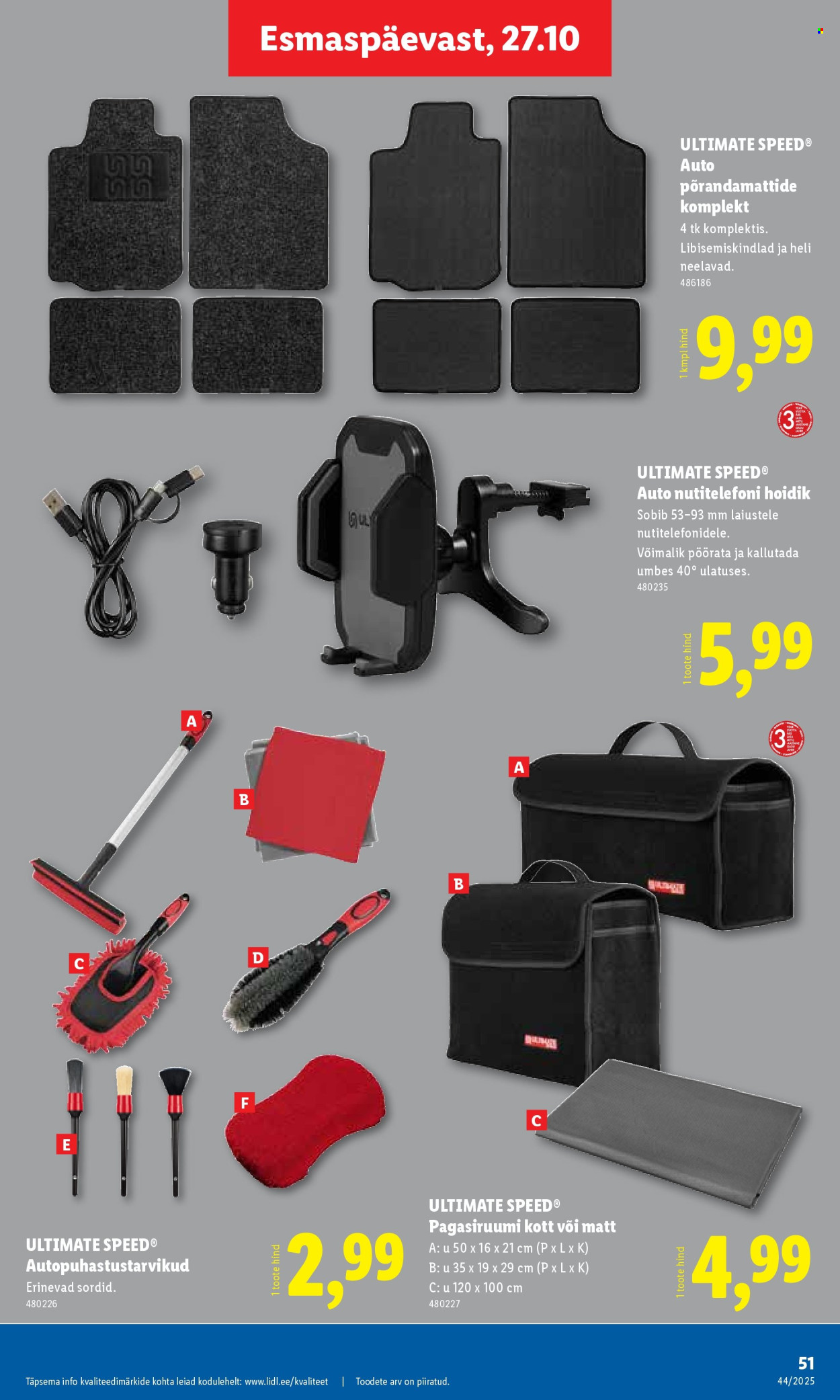 lidl - Lidl kliendileht - Nädalalõpu pakkumised (30.10 - 2.11.2025) - page: 53