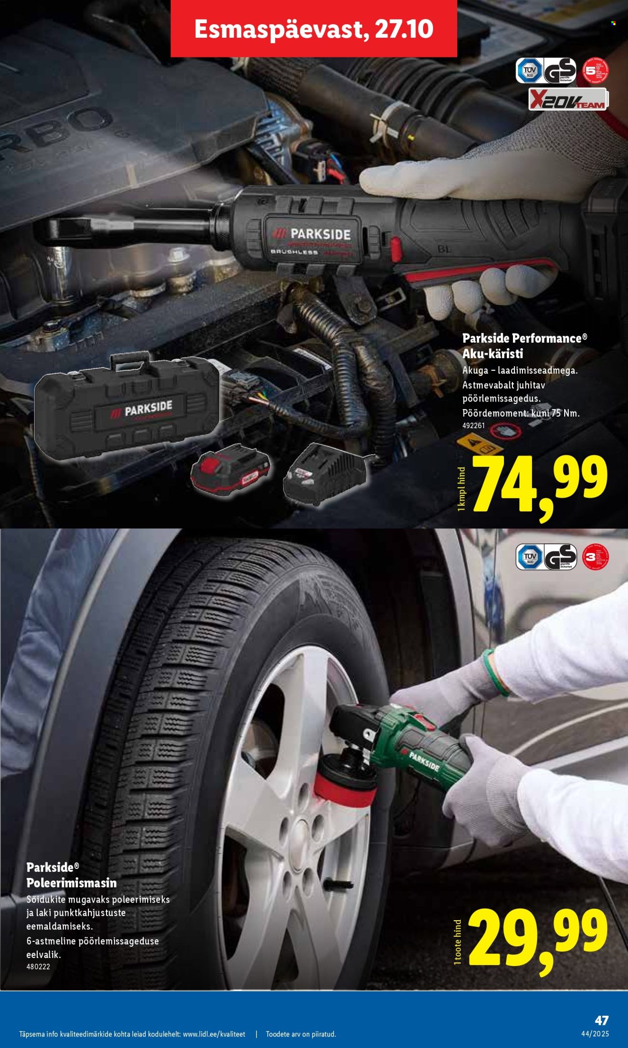 lidl - Lidl kliendileht - Nädalalõpu pakkumised (30.10 - 2.11.2025) - page: 49