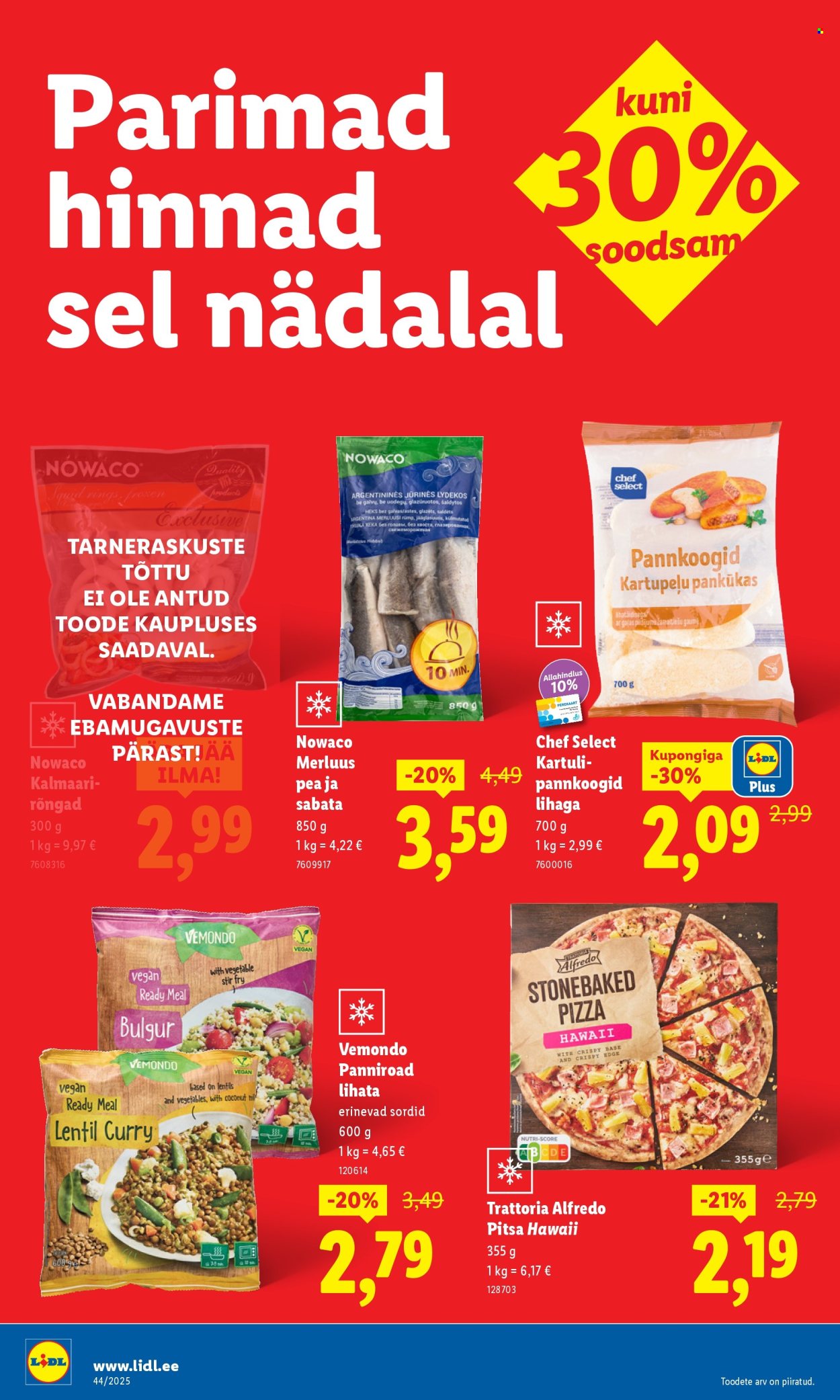 lidl - Lidl kliendileht - Nädalalõpu pakkumised (30.10 - 2.11.2025) - page: 42