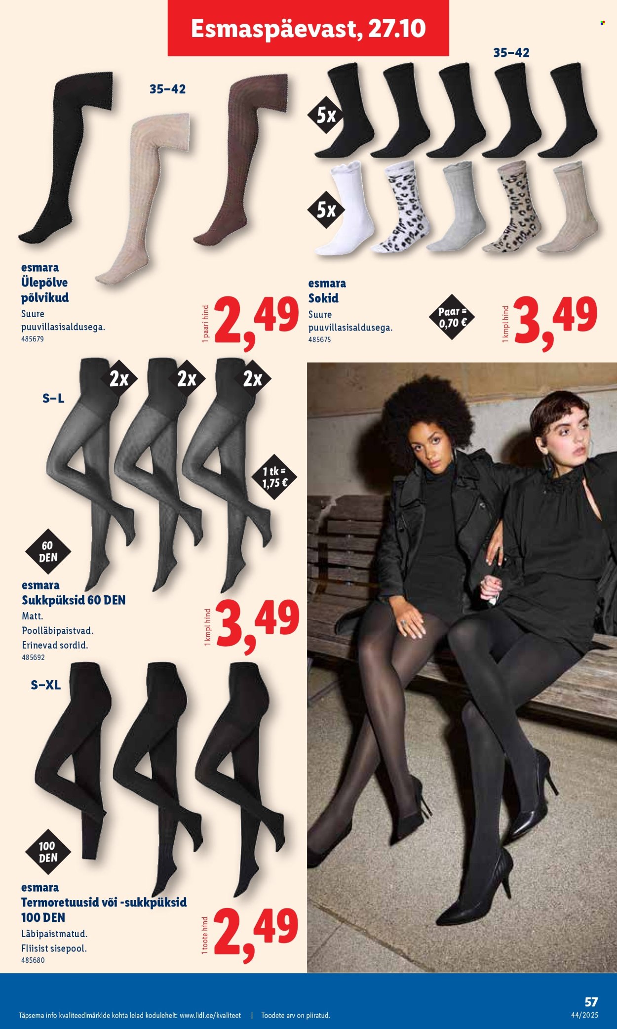 lidl - Lidl kliendileht - Nädalalõpu pakkumised (30.10 - 2.11.2025) - page: 59