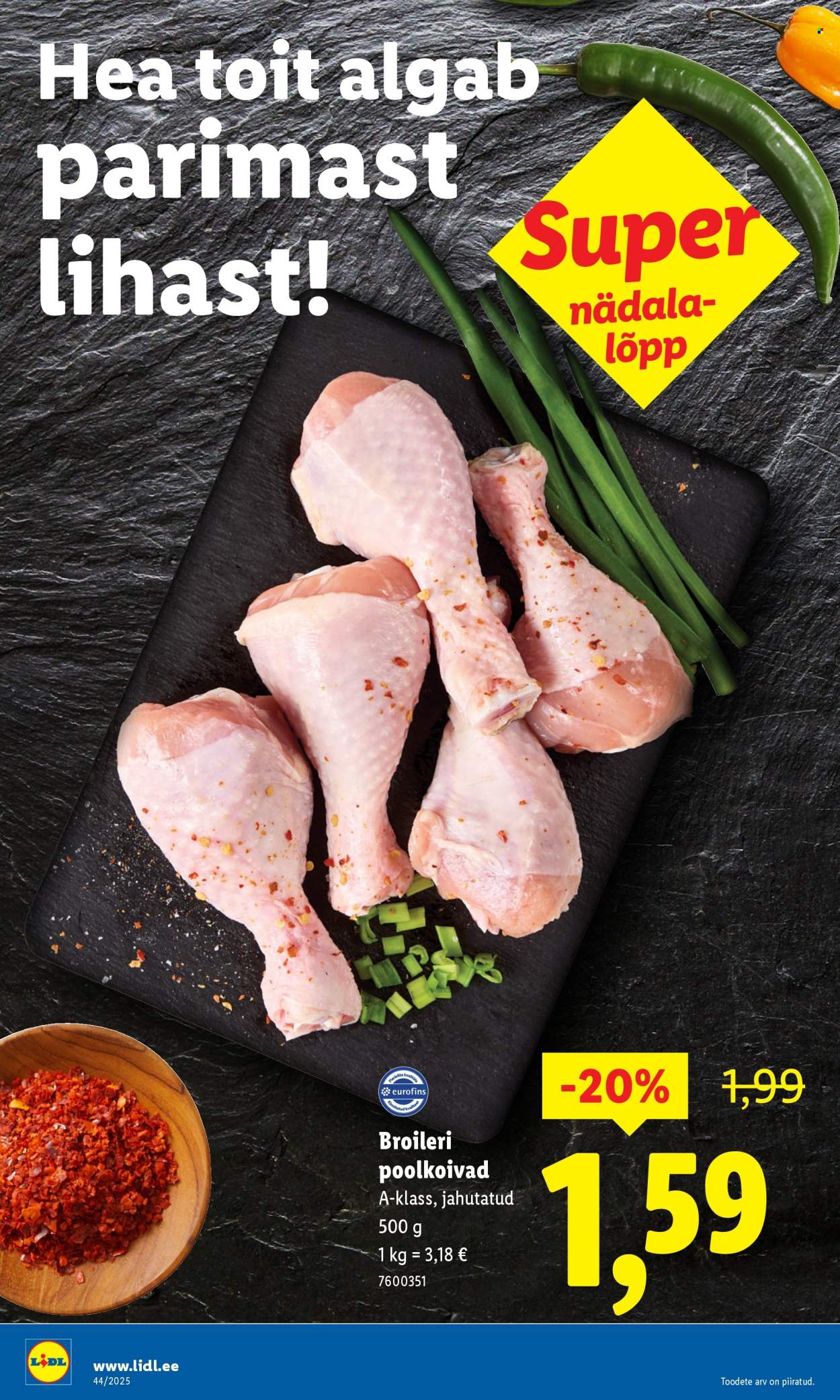 lidl - Lidl kliendileht - Nädalalõpu pakkumised (30.10 - 2.11.2025) - page: 10
