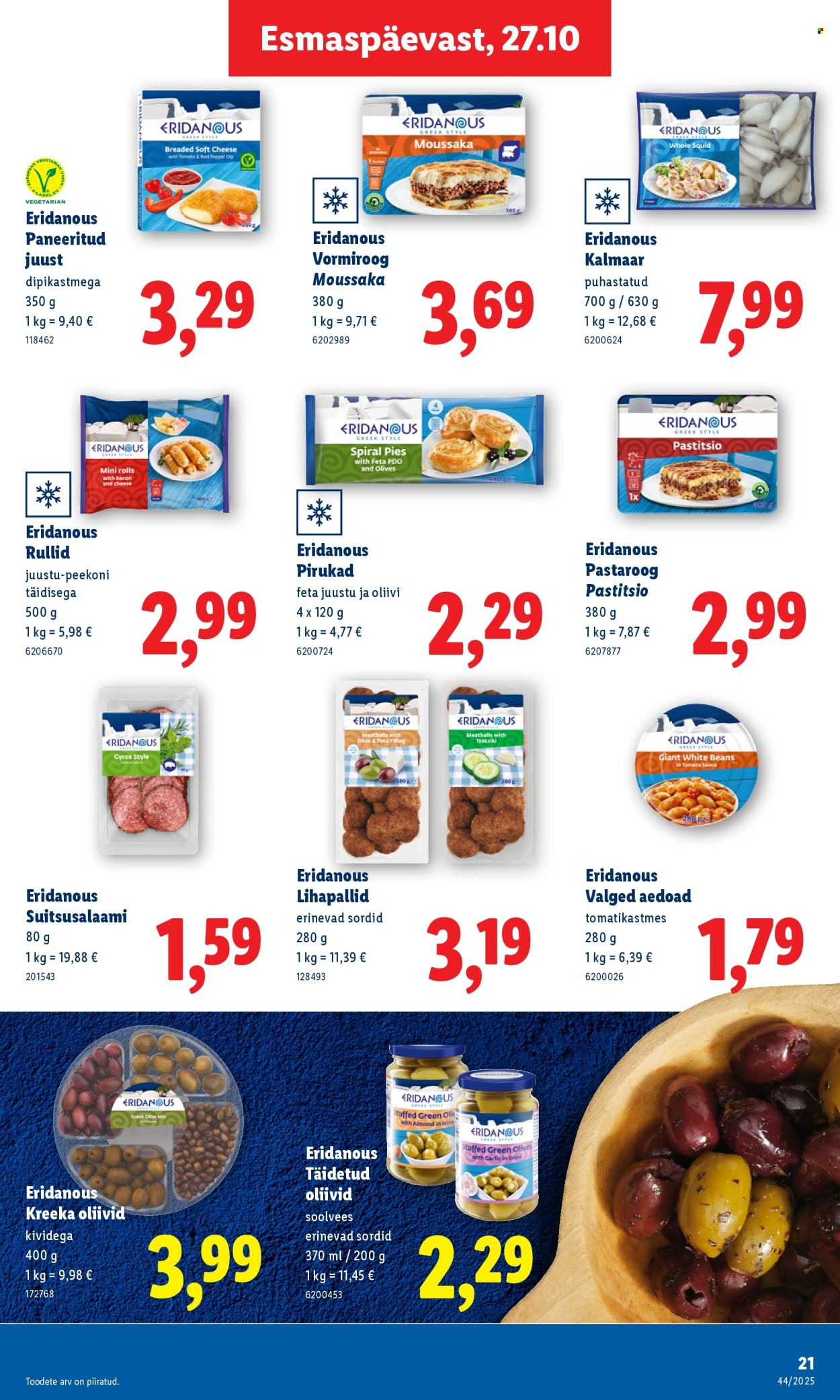 lidl - Lidl kliendileht - Nädalalõpu pakkumised (30.10 - 2.11.2025) - page: 21