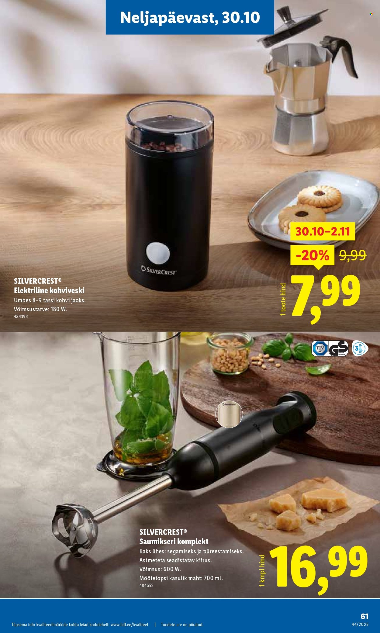 lidl - Lidl kliendileht - Nädalalõpu pakkumised (30.10 - 2.11.2025) - page: 63