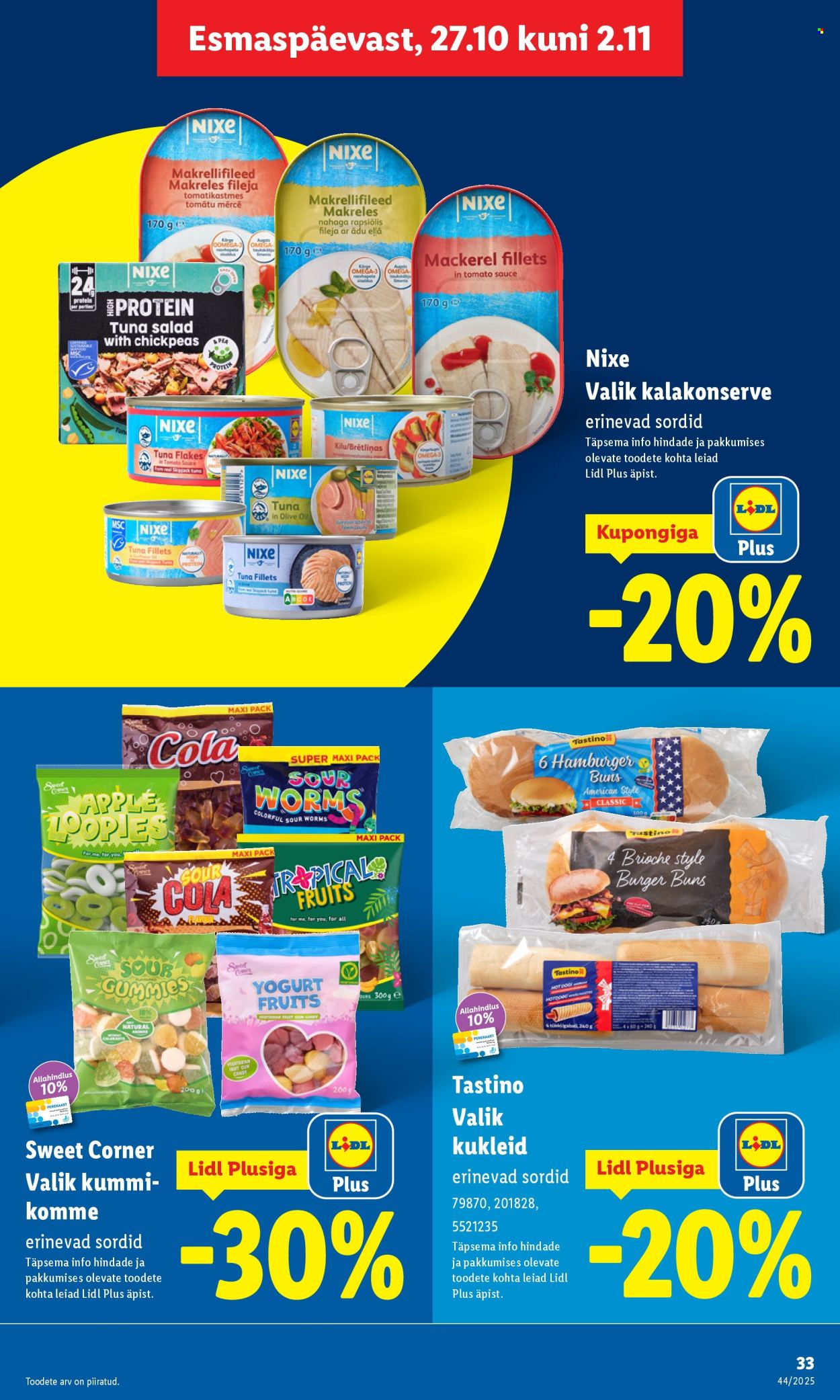 lidl - Lidl kliendileht - Nädalalõpu pakkumised (30.10 - 2.11.2025) - page: 33