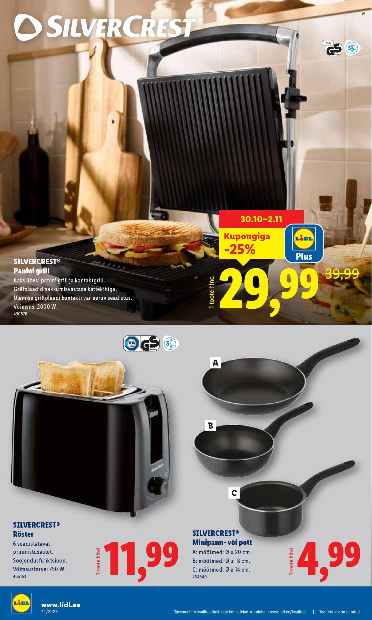 lidl - Lidl kliendileht - Nädalalõpu pakkumised (30.10 - 2.11.2025) - page: 62