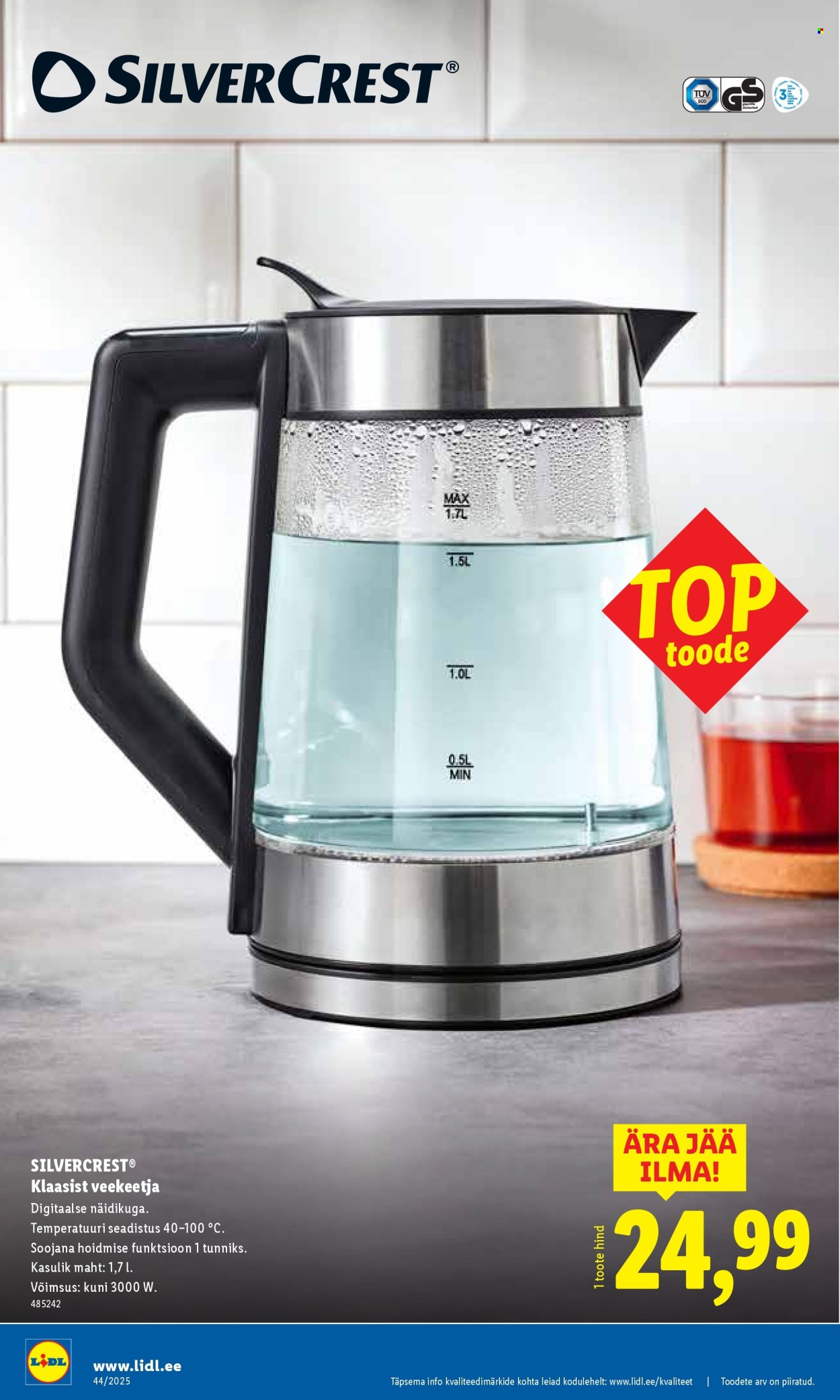 lidl - Lidl kliendileht - Nädalalõpu pakkumised (30.10 - 2.11.2025) - page: 60