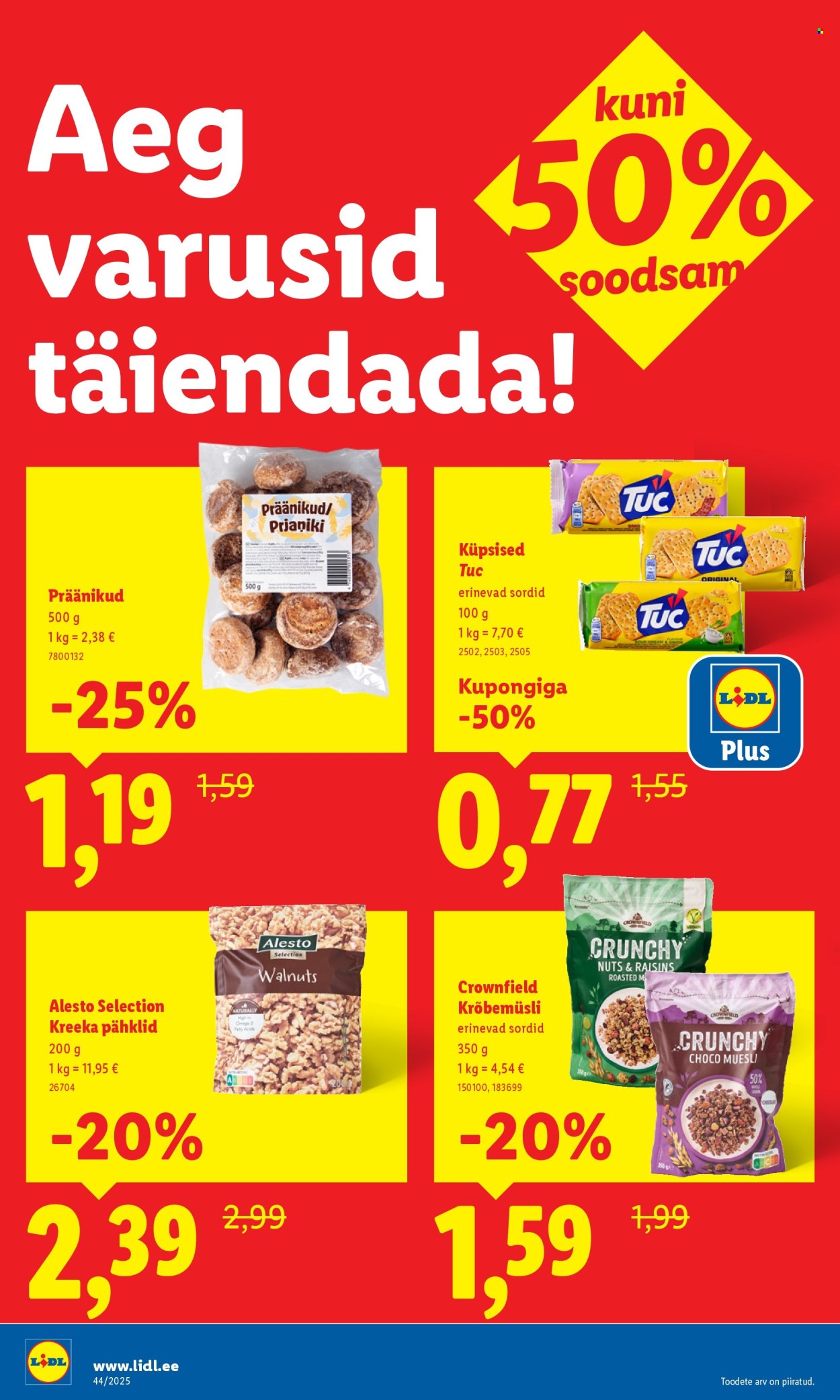 lidl - Lidl kliendileht - Nädalalõpu pakkumised (30.10 - 2.11.2025) - page: 36