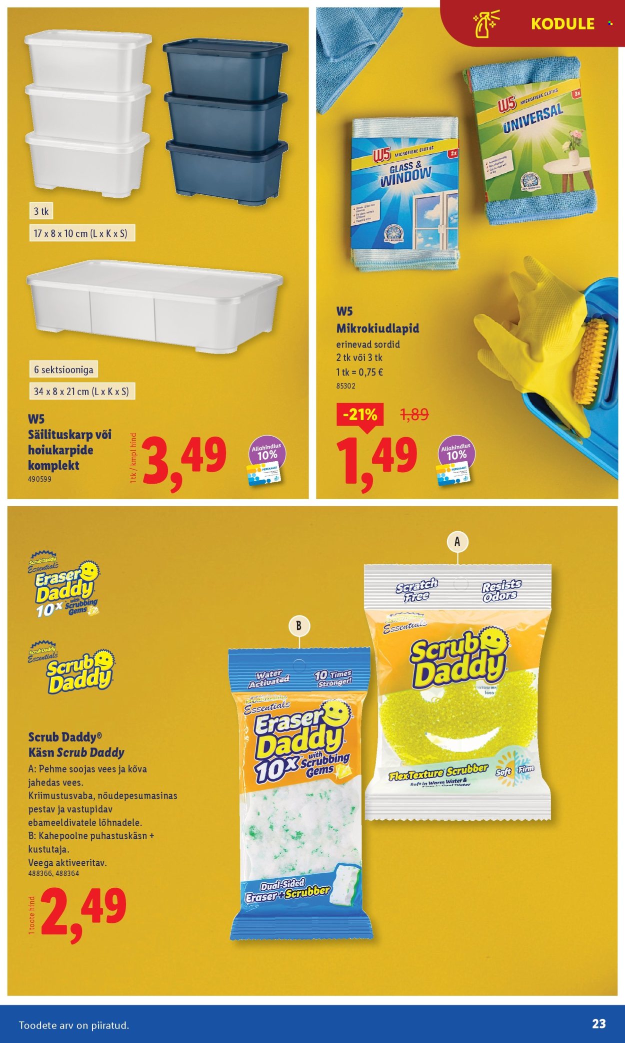 lidl - Lidl kliendileht - Puhtuse festival (3.11 - 16.11.2025) - page: 23