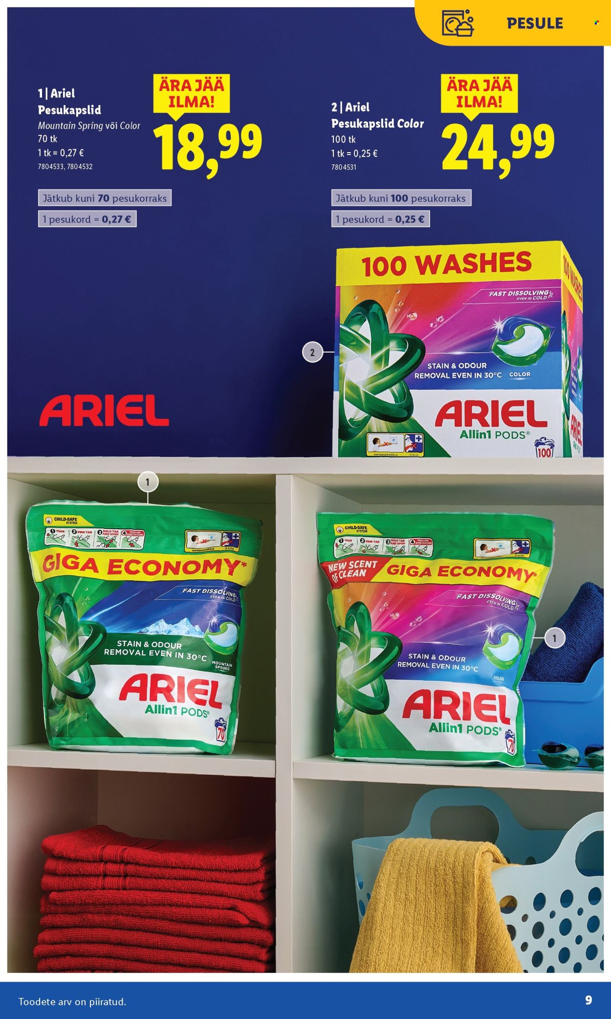 lidl - Lidl kliendileht - Puhtuse festival (3.11 - 16.11.2025) - page: 9