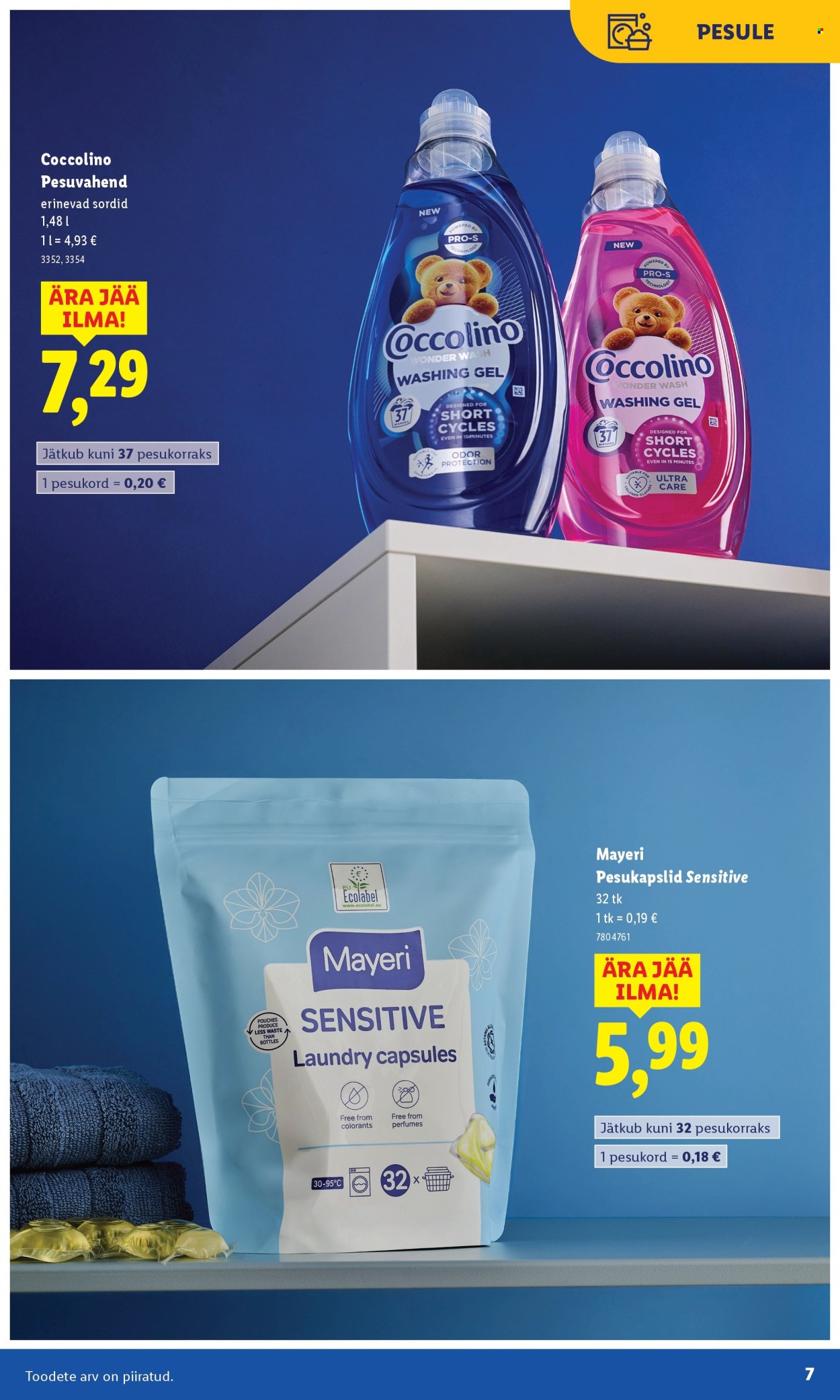 lidl - Lidl kliendileht - Puhtuse festival (3.11 - 16.11.2025) - page: 7