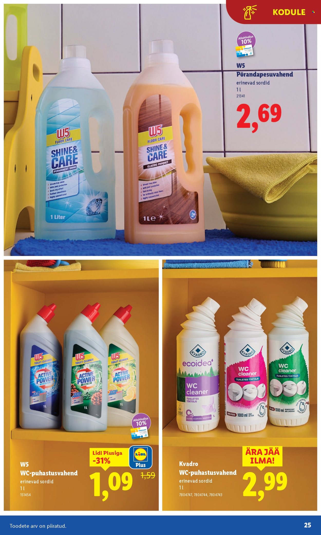 lidl - Lidl kliendileht - Puhtuse festival (3.11 - 16.11.2025) - page: 25