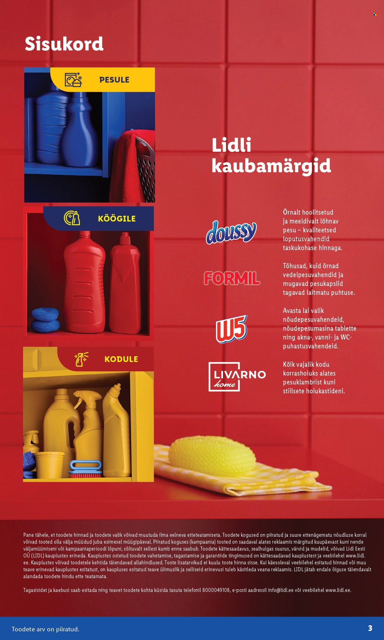 lidl - Lidl kliendileht - Puhtuse festival (3.11 - 16.11.2025) - page: 3