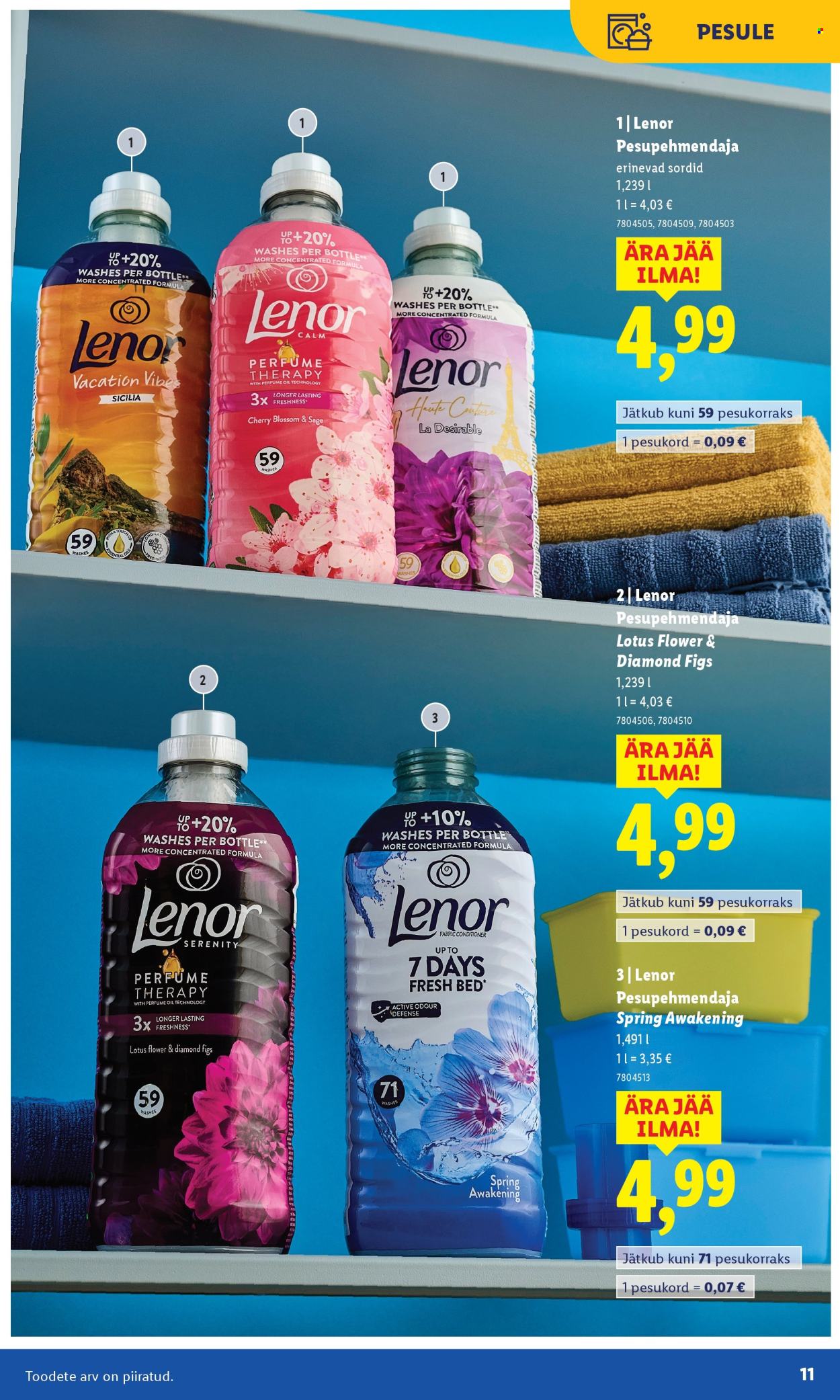 lidl - Lidl kliendileht - Puhtuse festival (3.11 - 16.11.2025) - page: 11