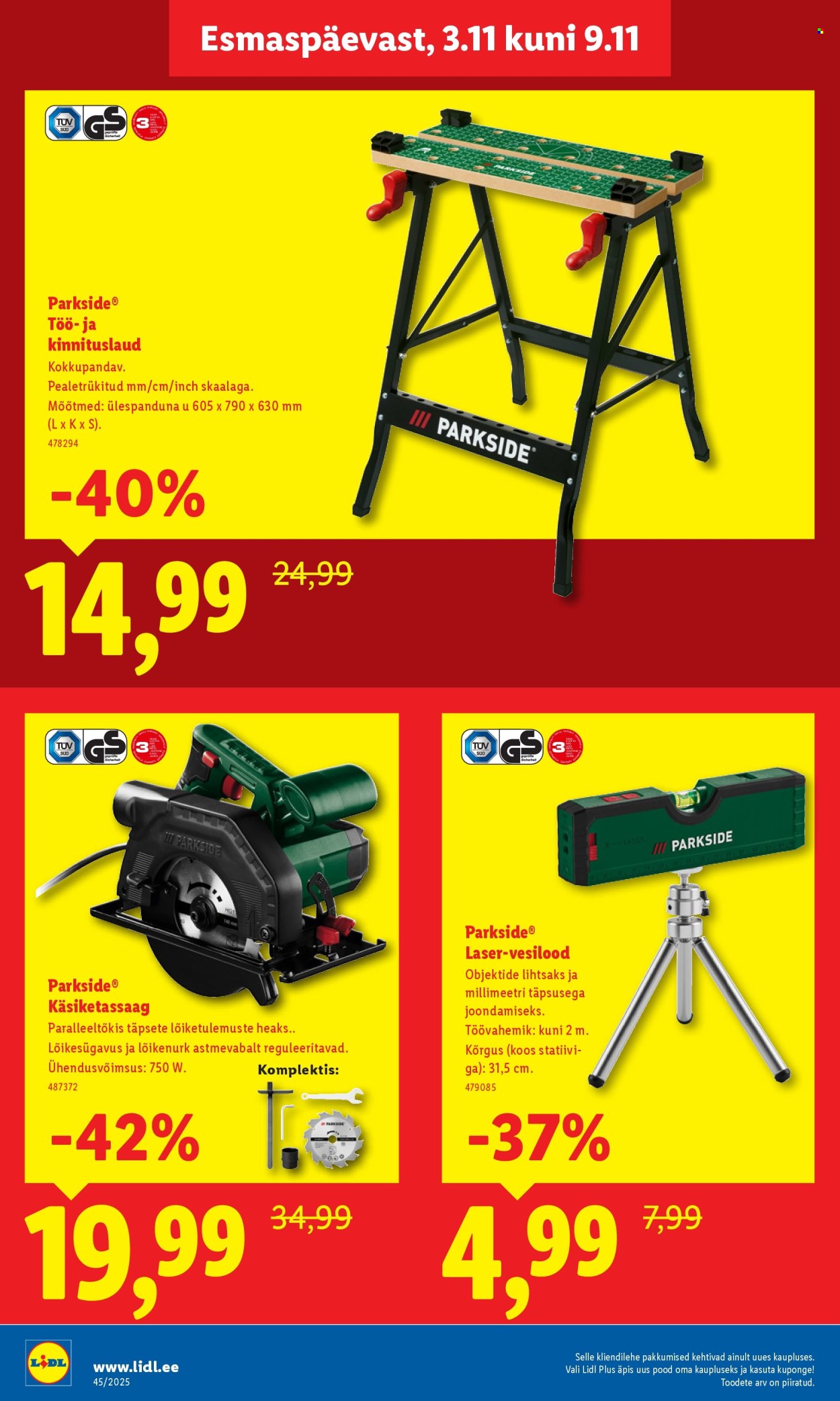 lidl - Lidl kliendileht - Viljandi, Riia mnt 1 (3.11 - 9.11.2025) - page: 4