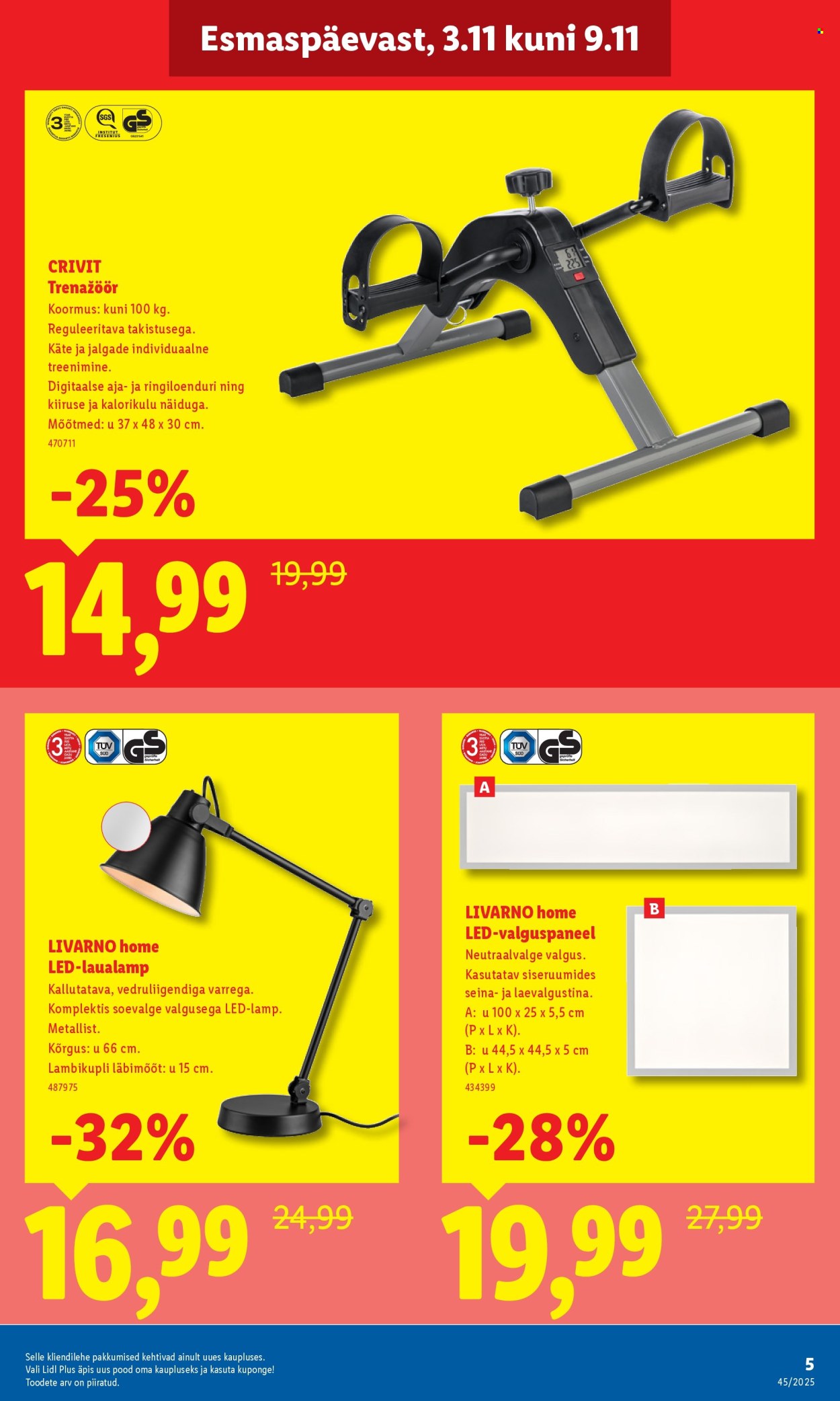 lidl - Lidl kliendileht - Viljandi, Riia mnt 1 (3.11 - 9.11.2025) - page: 5