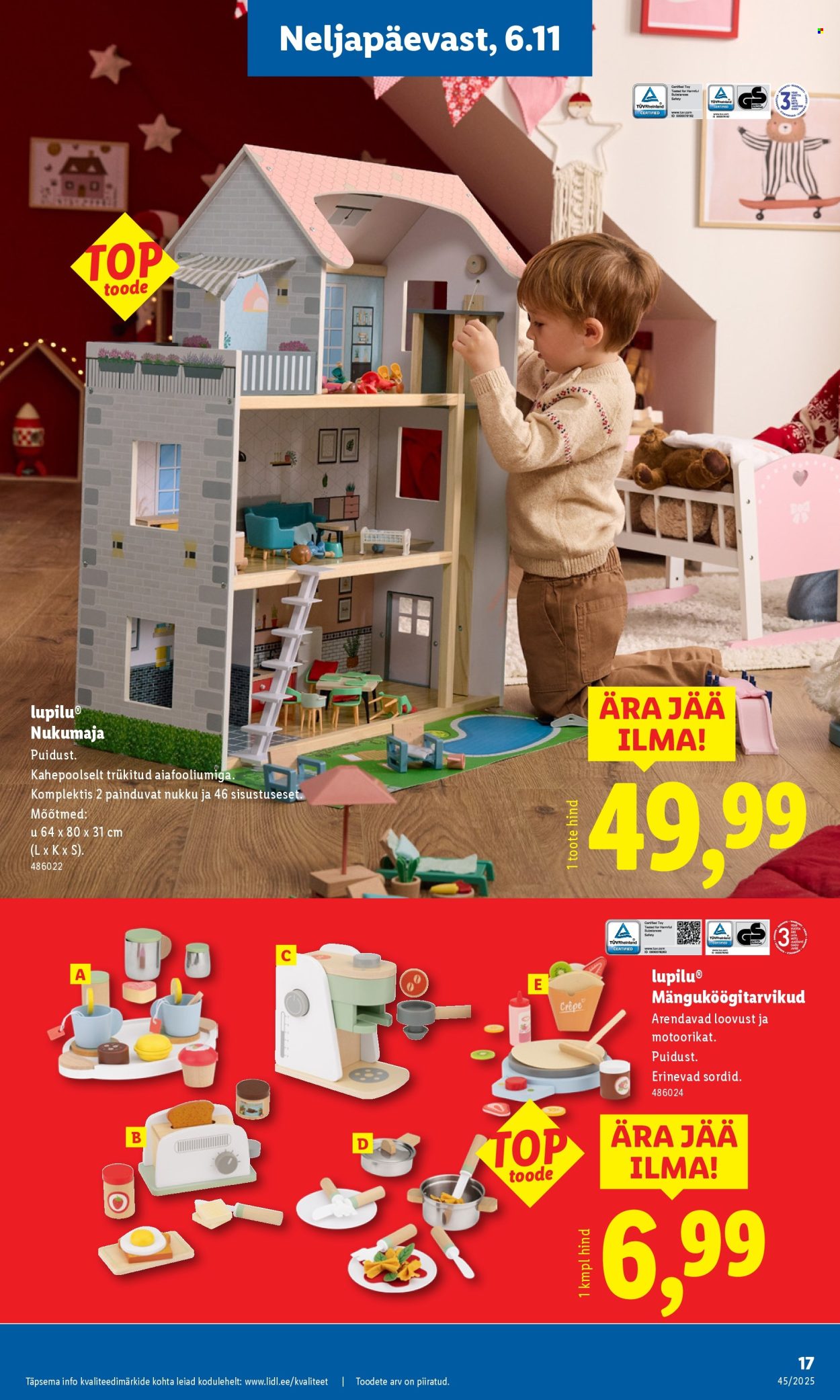 lidl - Lidl kliendileht - Tööstuskaupade pakkumised (3.11 - 9.11.2025) - page: 17