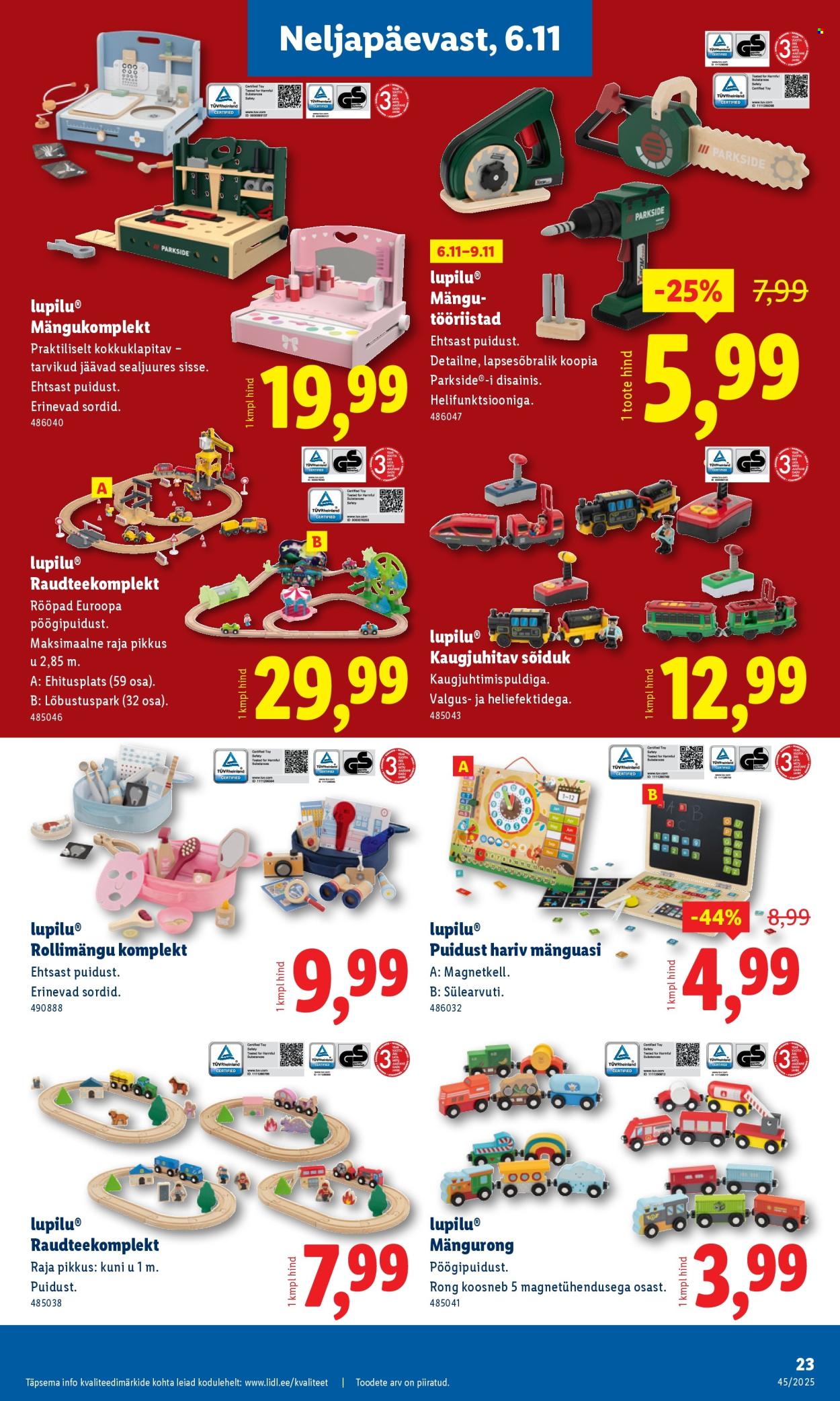 lidl - Lidl kliendileht - Tööstuskaupade pakkumised (3.11 - 9.11.2025) - page: 23