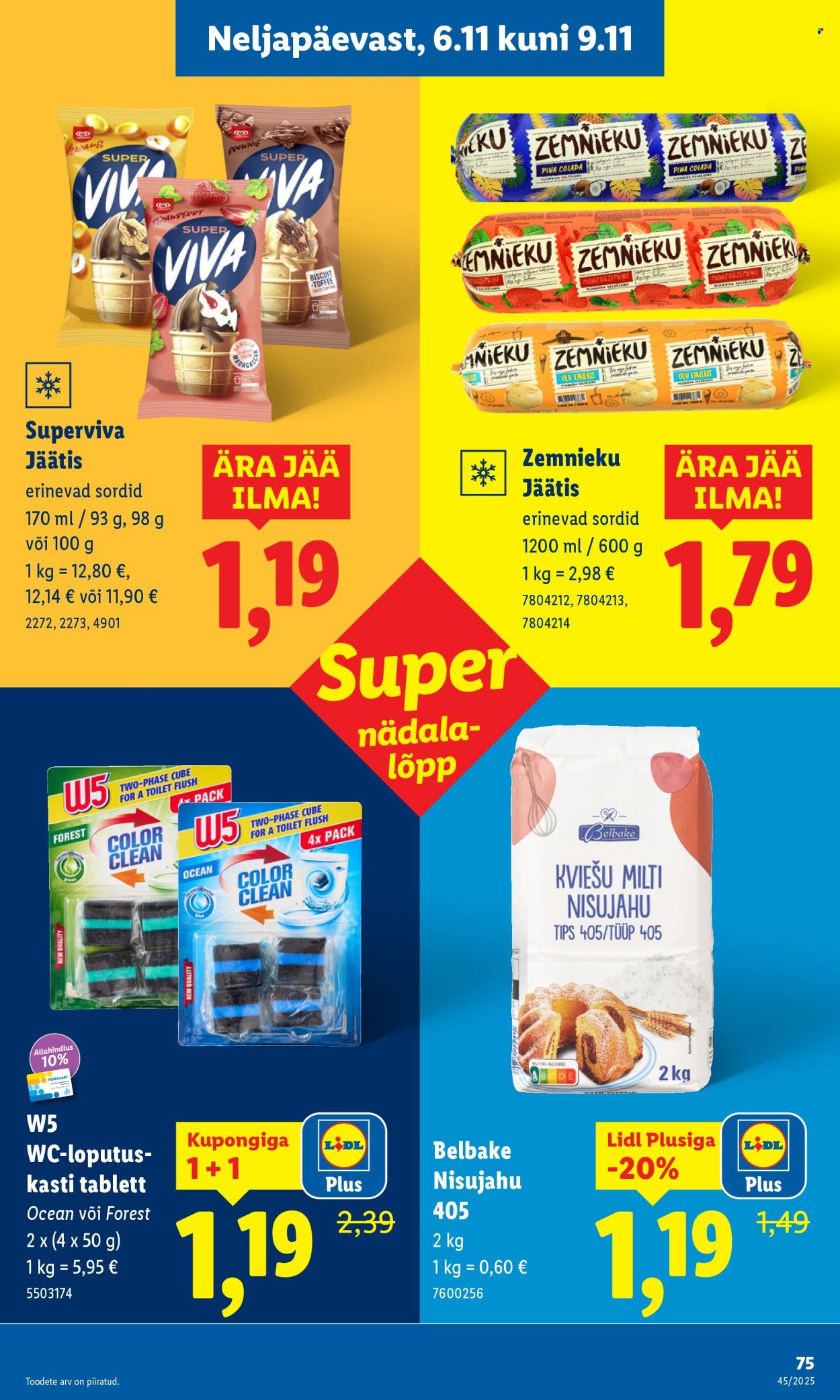 lidl - Lidl kliendileht - Kliendileht (3.11 - 9.11.2025) - page: 75 lidl - Lidl kliendileht - Kliendileht (3.11 - 9.11.2025) - page: 75