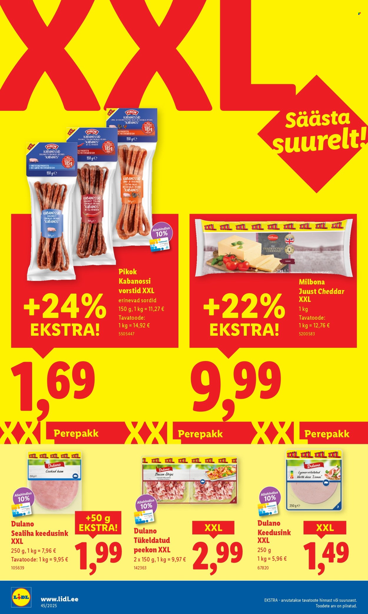 lidl - Lidl kliendileht - Kliendileht (3.11 - 9.11.2025) - page: 8 lidl - Lidl kliendileht - Kliendileht (3.11 - 9.11.2025) - page: 8